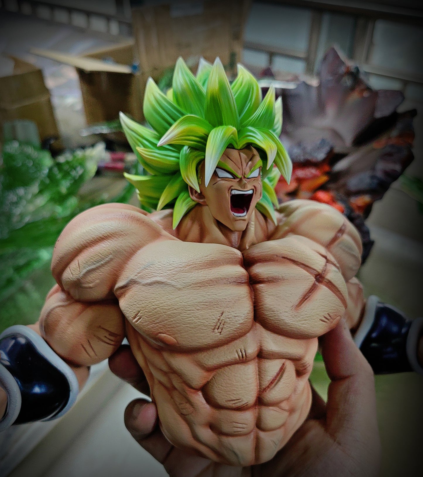 DIM MODEL STUDIO – DRAGON BALL SUPER: MAX SCENE SERIES, VIOLENT FORM BROLY [IN STOCK]