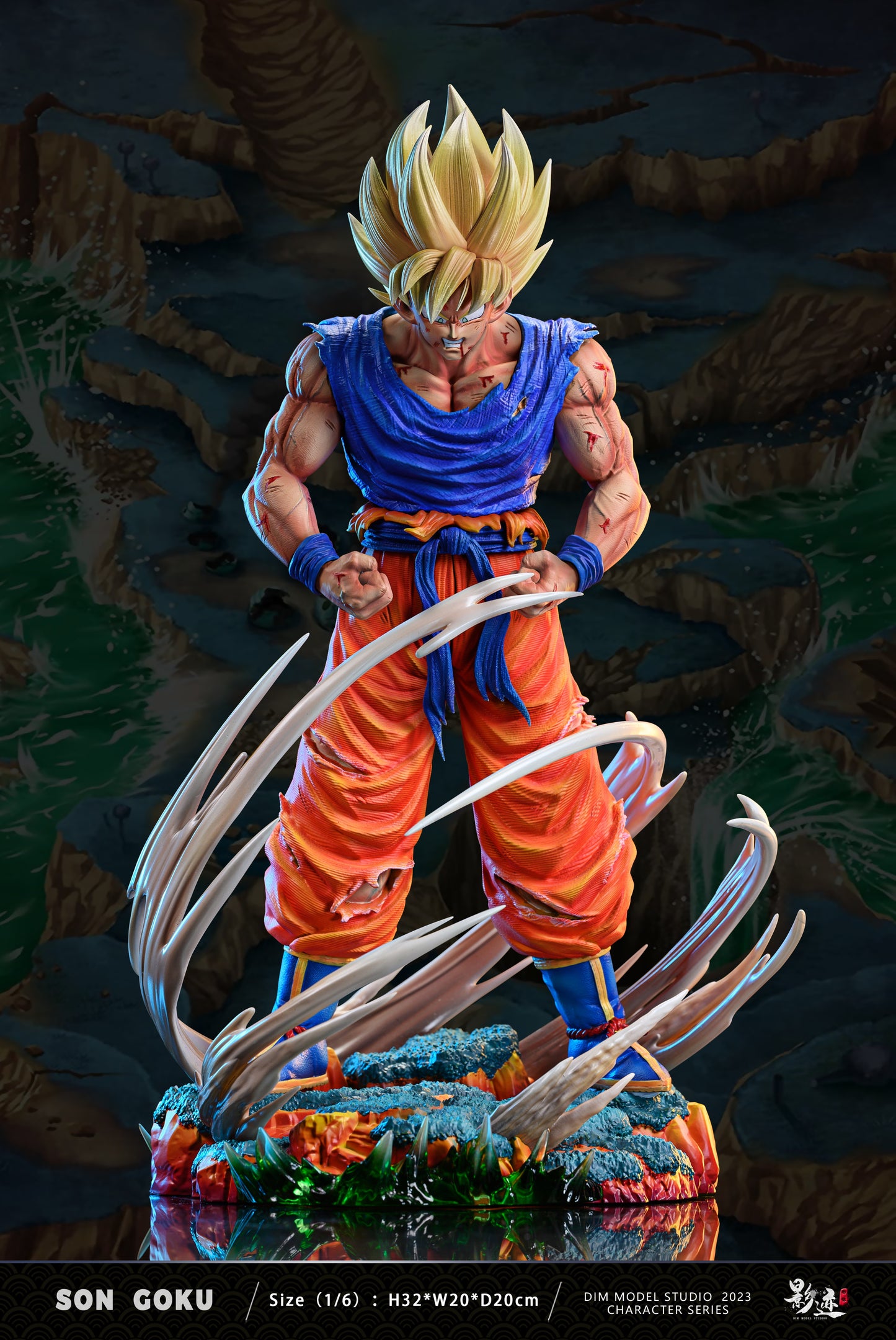 DIM MODEL STUDIO – DRAGON BALL Z: CHARACTER SERIES, INDIGNATION FORM GOKU [SOLD OUT]