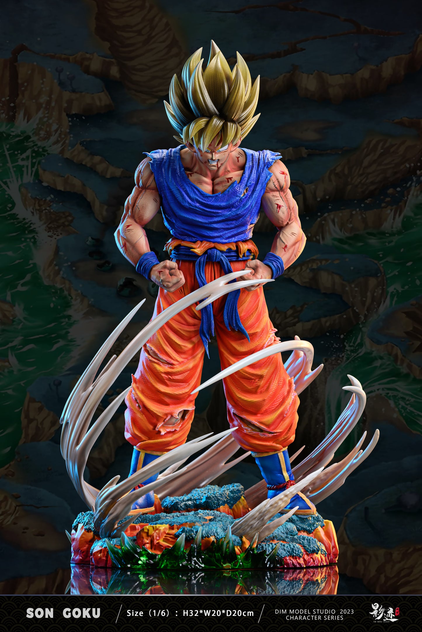 DIM MODEL STUDIO – DRAGON BALL Z: CHARACTER SERIES, INDIGNATION FORM GOKU [SOLD OUT]