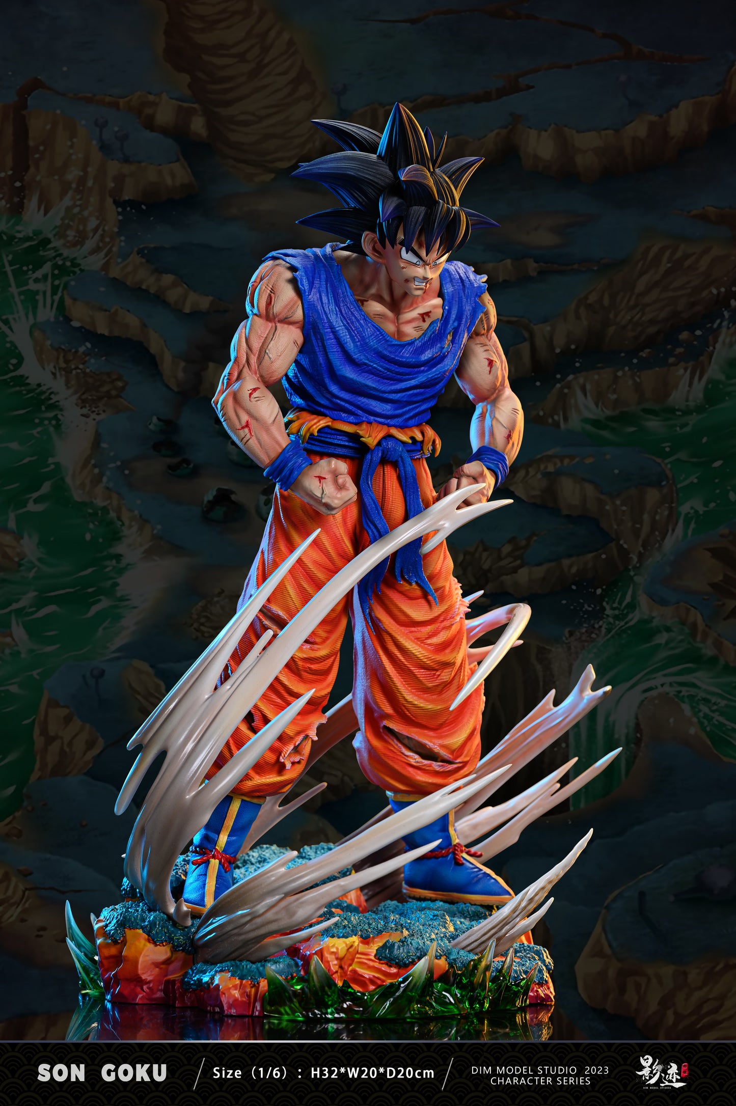DIM MODEL STUDIO – DRAGON BALL Z: CHARACTER SERIES, INDIGNATION FORM GOKU [SOLD OUT]
