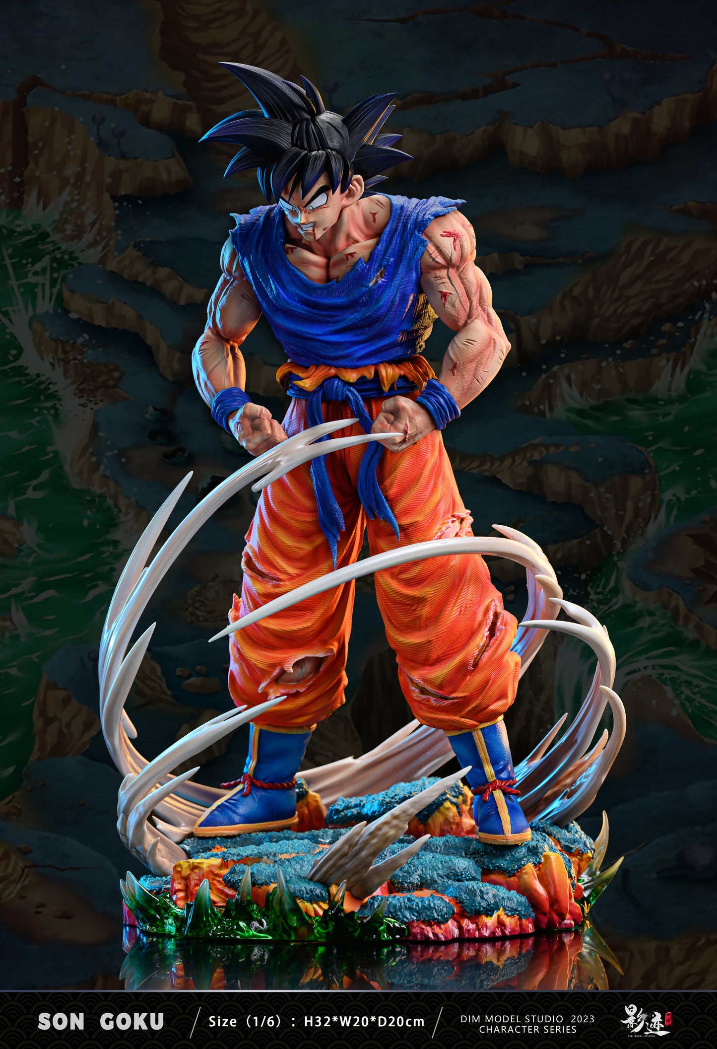 DIM MODEL STUDIO – DRAGON BALL Z: CHARACTER SERIES, INDIGNATION FORM GOKU [SOLD OUT]