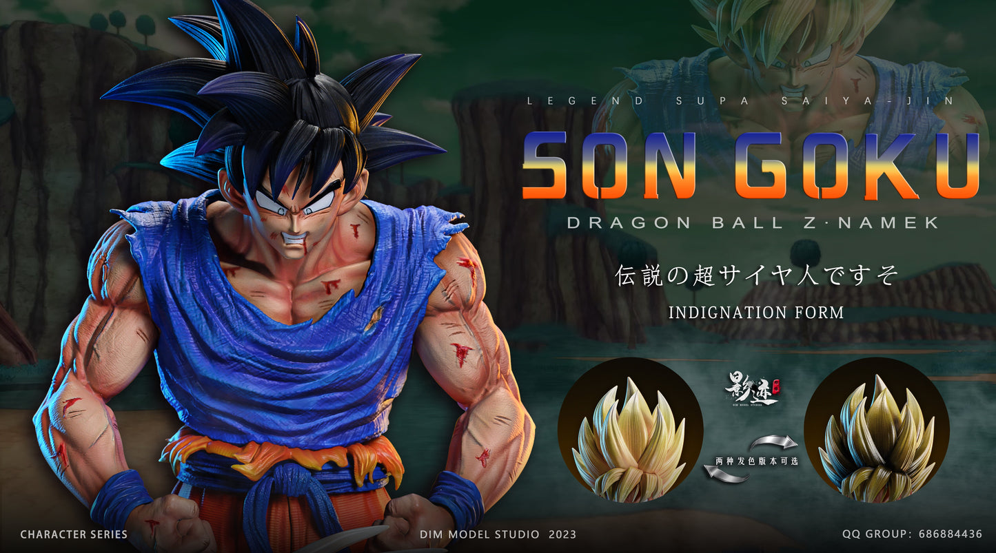 DIM MODEL STUDIO – DRAGON BALL Z: CHARACTER SERIES, INDIGNATION FORM GOKU [SOLD OUT]