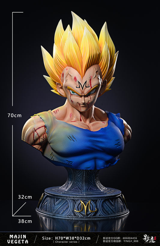 DIM MODEL STUDIO – DRAGON BALL Z: MAJIN VEGETA BUST 1/1 [IN STOCK]