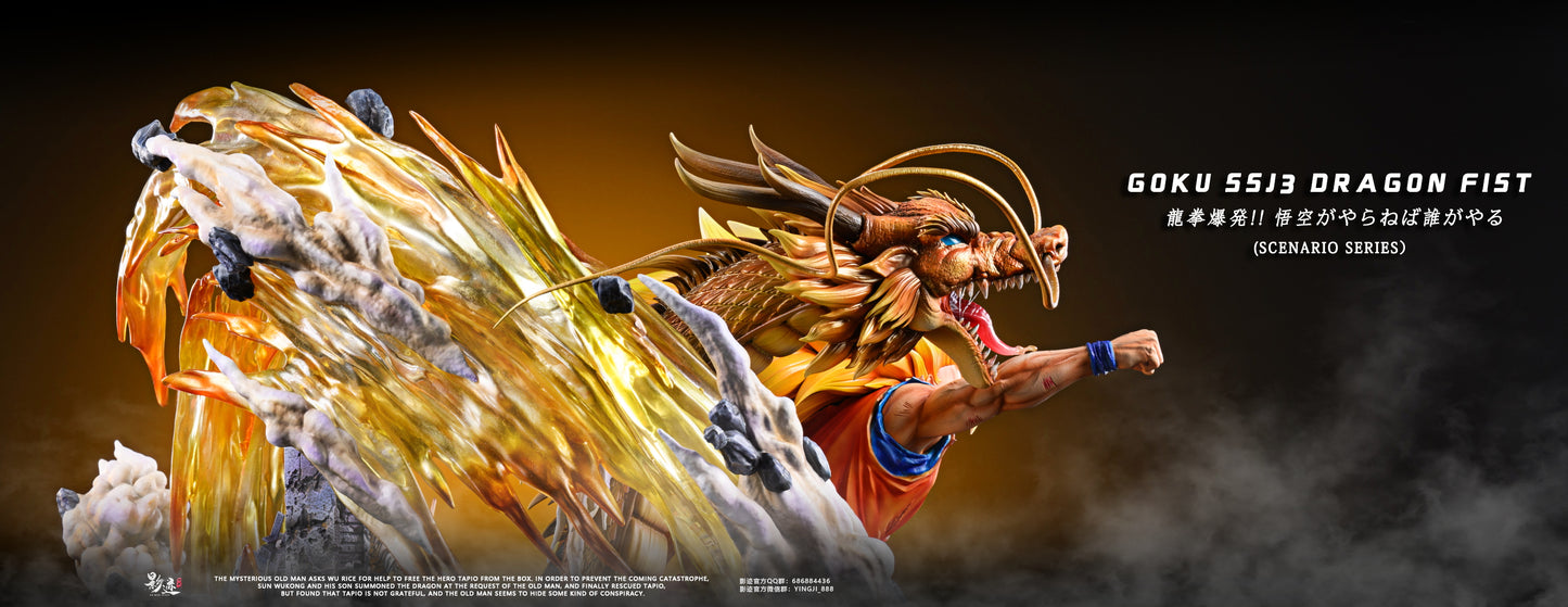 DIM MODEL STUDIO – DRAGON BALL Z: SUPER SAIYAN 3 DRAGON FIST GOKU [IN STOCK]