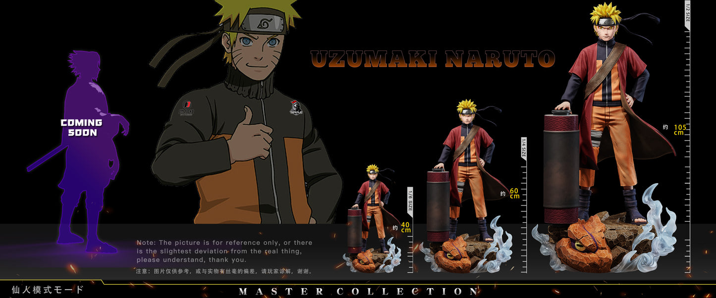 DITAISHE x TEMPLE STUDIO – NARUTO: MASTER COLLECTION SERIES 1. SAGE MODE NARUTO [IN STOCK]