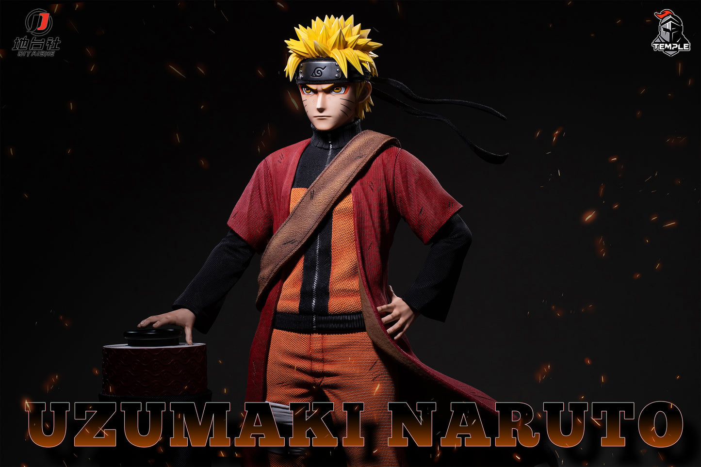 DITAISHE x TEMPLE STUDIO – NARUTO: MASTER COLLECTION SERIES 1. SAGE MODE NARUTO [IN STOCK]