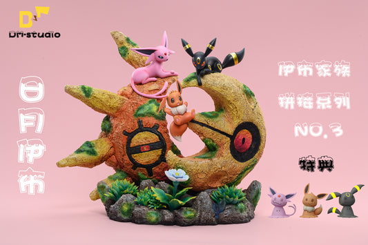 DM STUDIO – POKEMON: EEVEE FAMILY COMBINATION SERIES 3. EEVEE, UMBREON AND ESPEON [SOLD OUT]