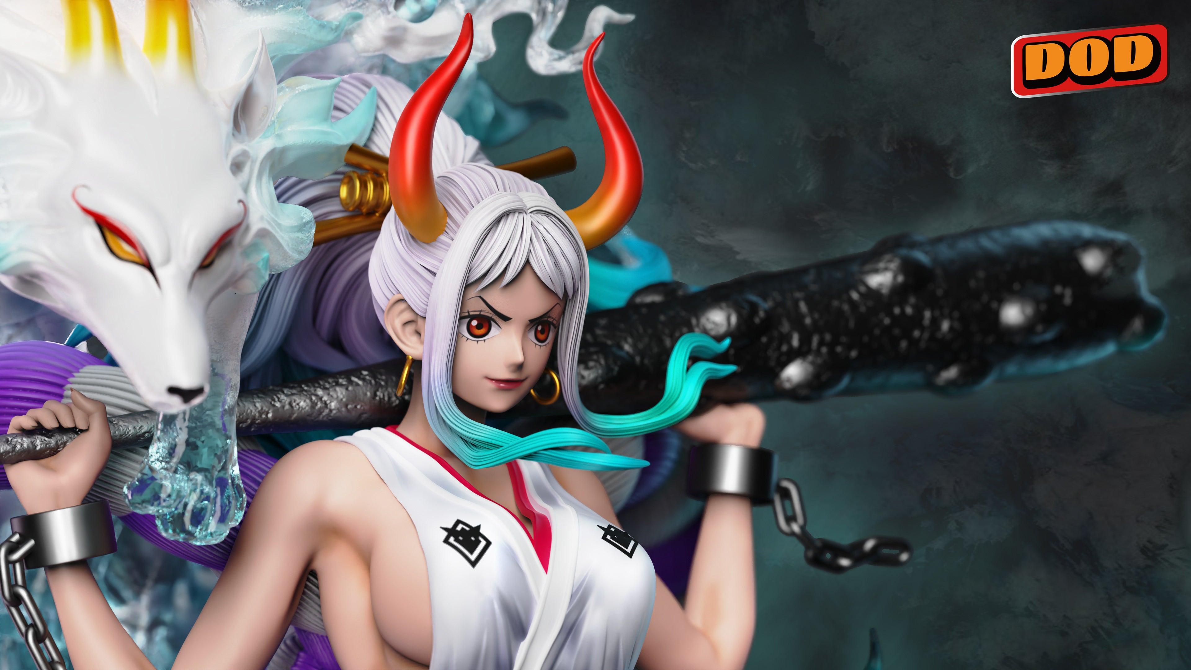 DOD Studio One Piece Yamato Resin Statue In Stock H27cm
