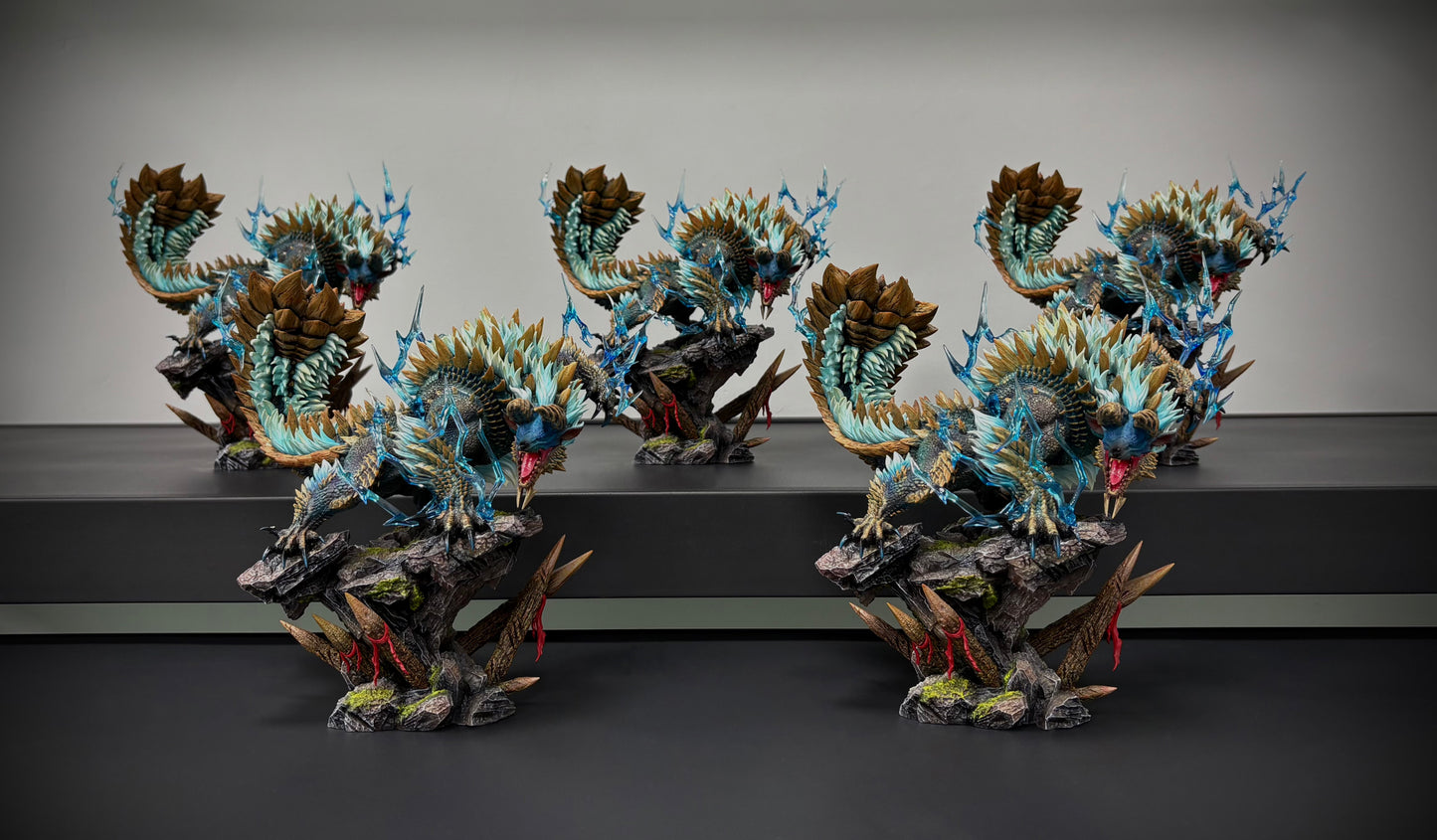 DRAGON REALM STUDIO – MONSTER HUNTER: ZINOGRE AND STYGIAN ZINOGRE [IN STOCK]