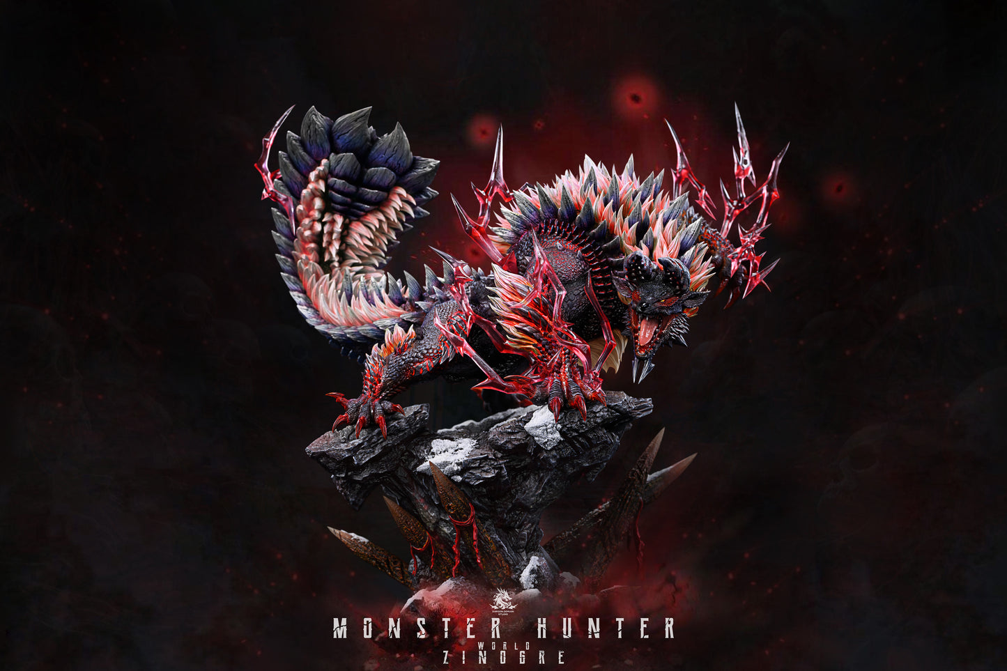DRAGON REALM STUDIO – MONSTER HUNTER: ZINOGRE AND STYGIAN ZINOGRE [IN STOCK]