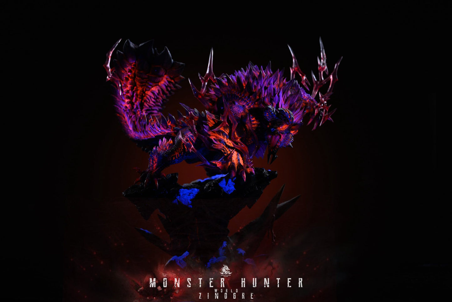 DRAGON REALM STUDIO – MONSTER HUNTER: ZINOGRE AND STYGIAN ZINOGRE [IN STOCK]