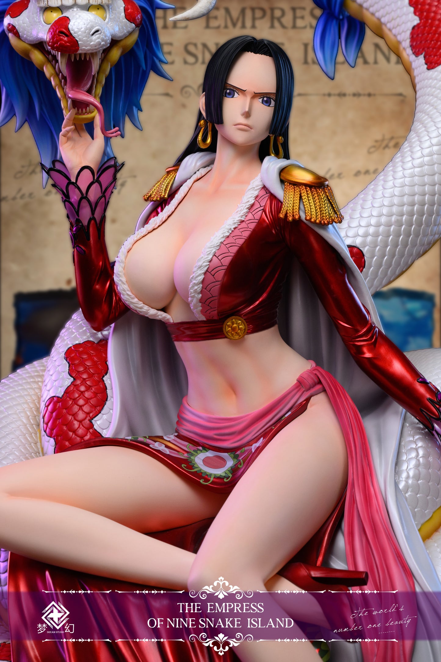 DREAM STUDIO - ONE PIECE: SITTING POSE BOA HANCOCK [IN STOCK]