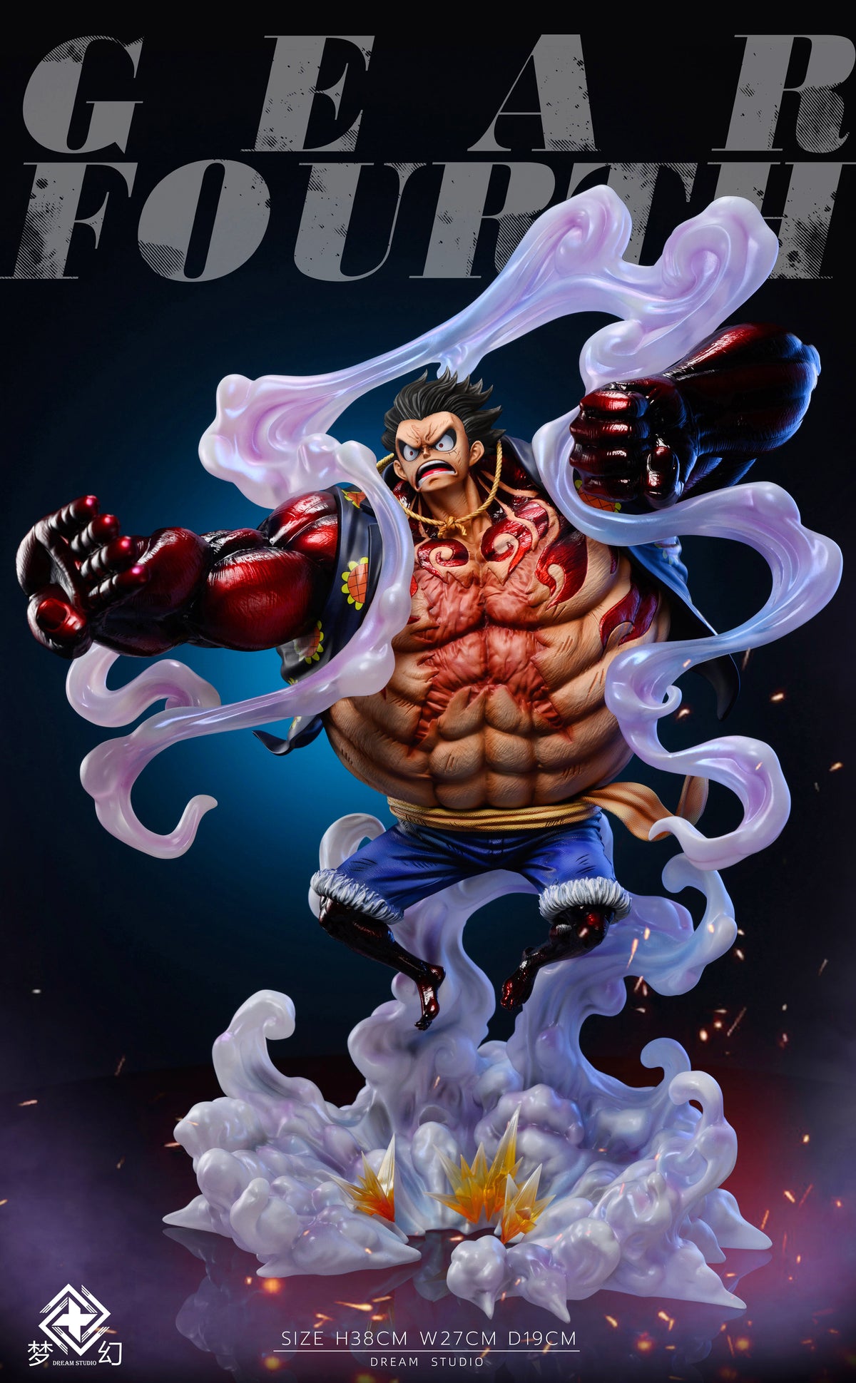 DREAM STUDIO – ONE PIECE: GEAR FOURTH LUFFY [IN STOCK] – FF COLLECTIBLES