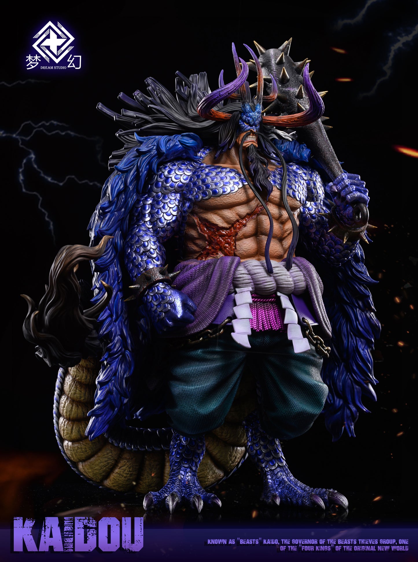 DREAM STUDIO – ONE PIECE: HYBRID HUMAN-BEAST FORM KAIDO [IN STOCK]