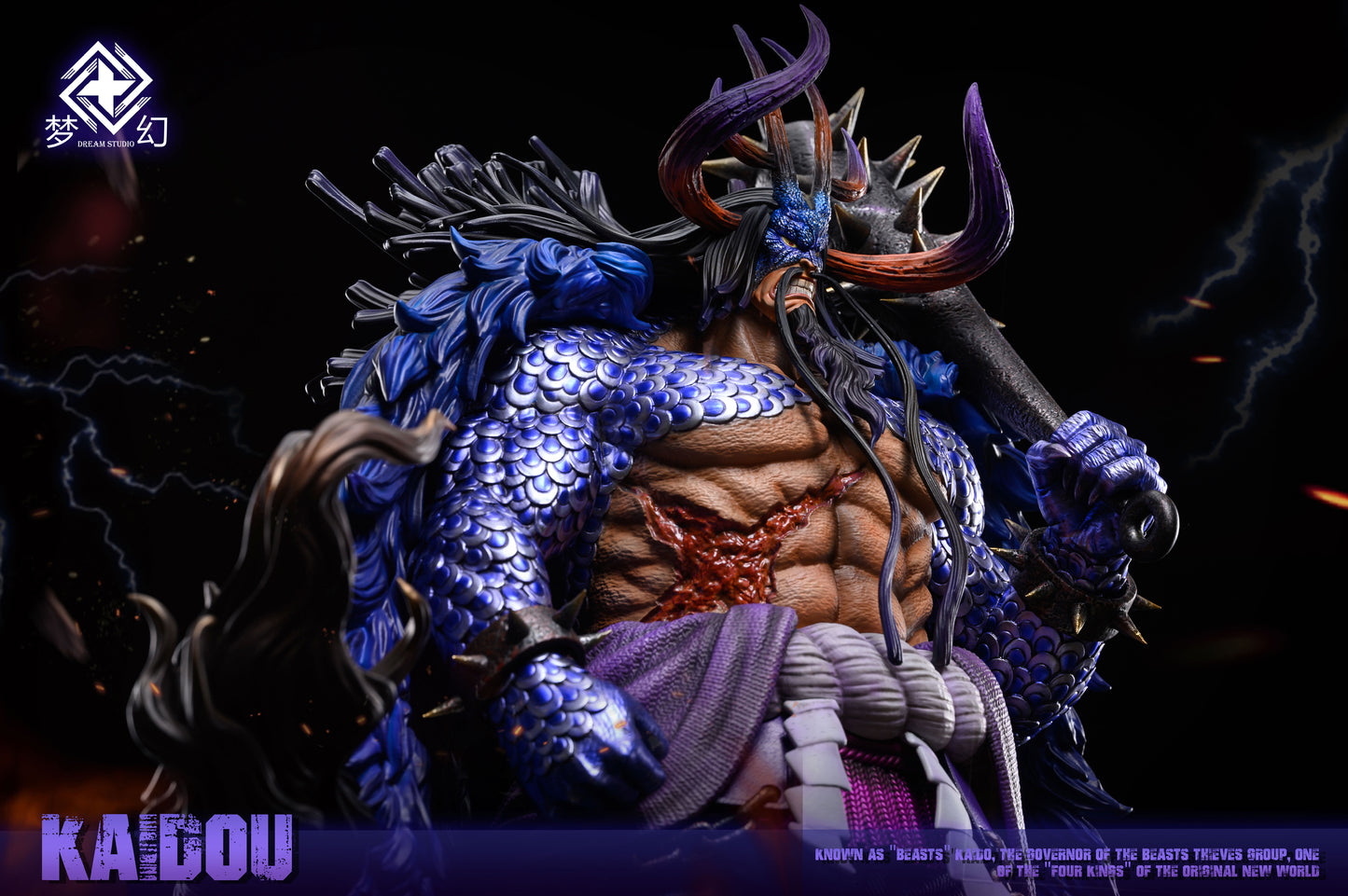 DREAM STUDIO – ONE PIECE: HYBRID HUMAN-BEAST FORM KAIDO [IN STOCK]
