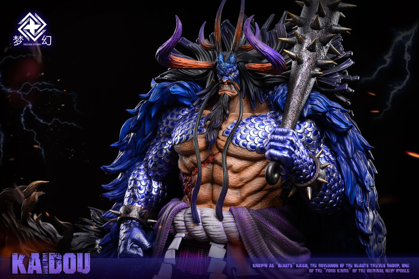 DREAM STUDIO – ONE PIECE: HYBRID HUMAN-BEAST FORM KAIDO [IN STOCK]