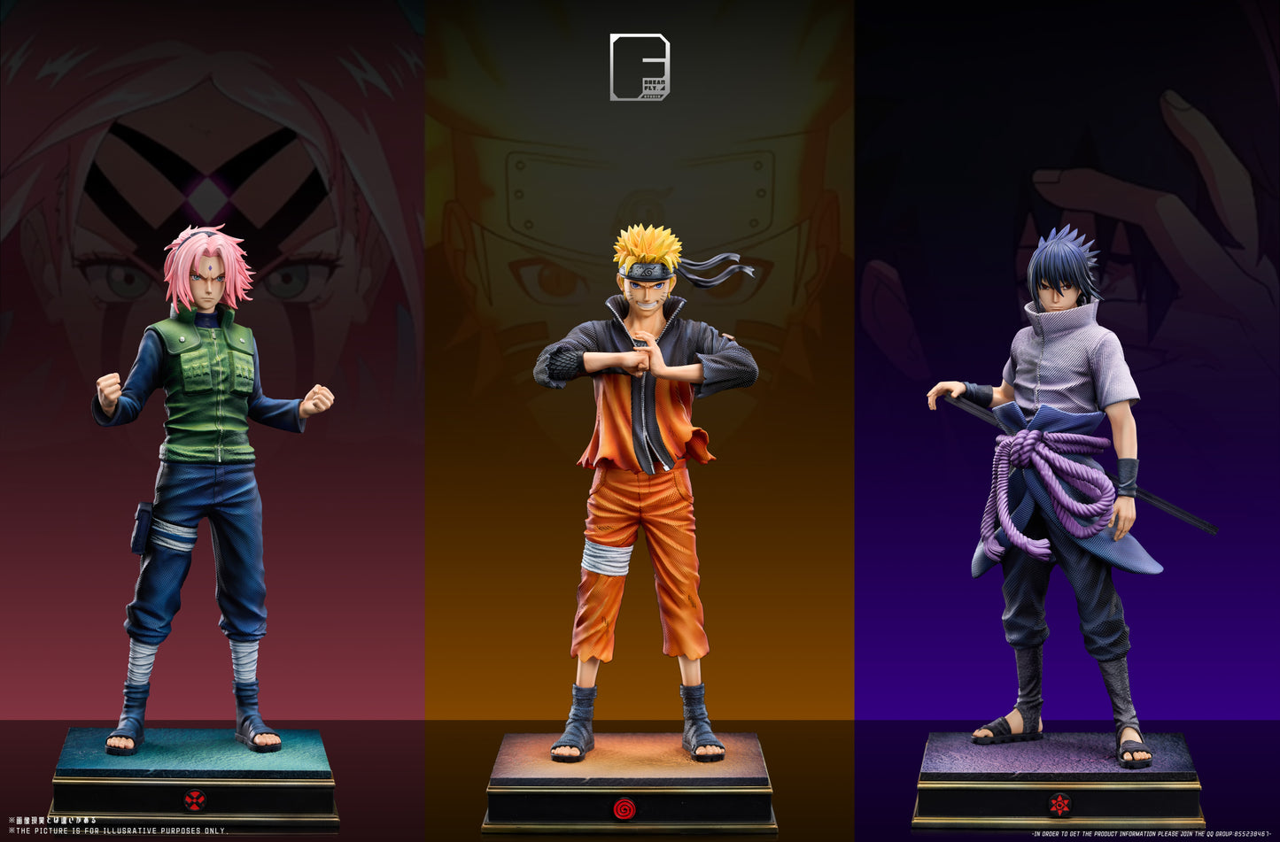 DREAM FLY STUDIO - NARUTO FOURTH SHINOBI WORLD WAR, TEAM 7 15