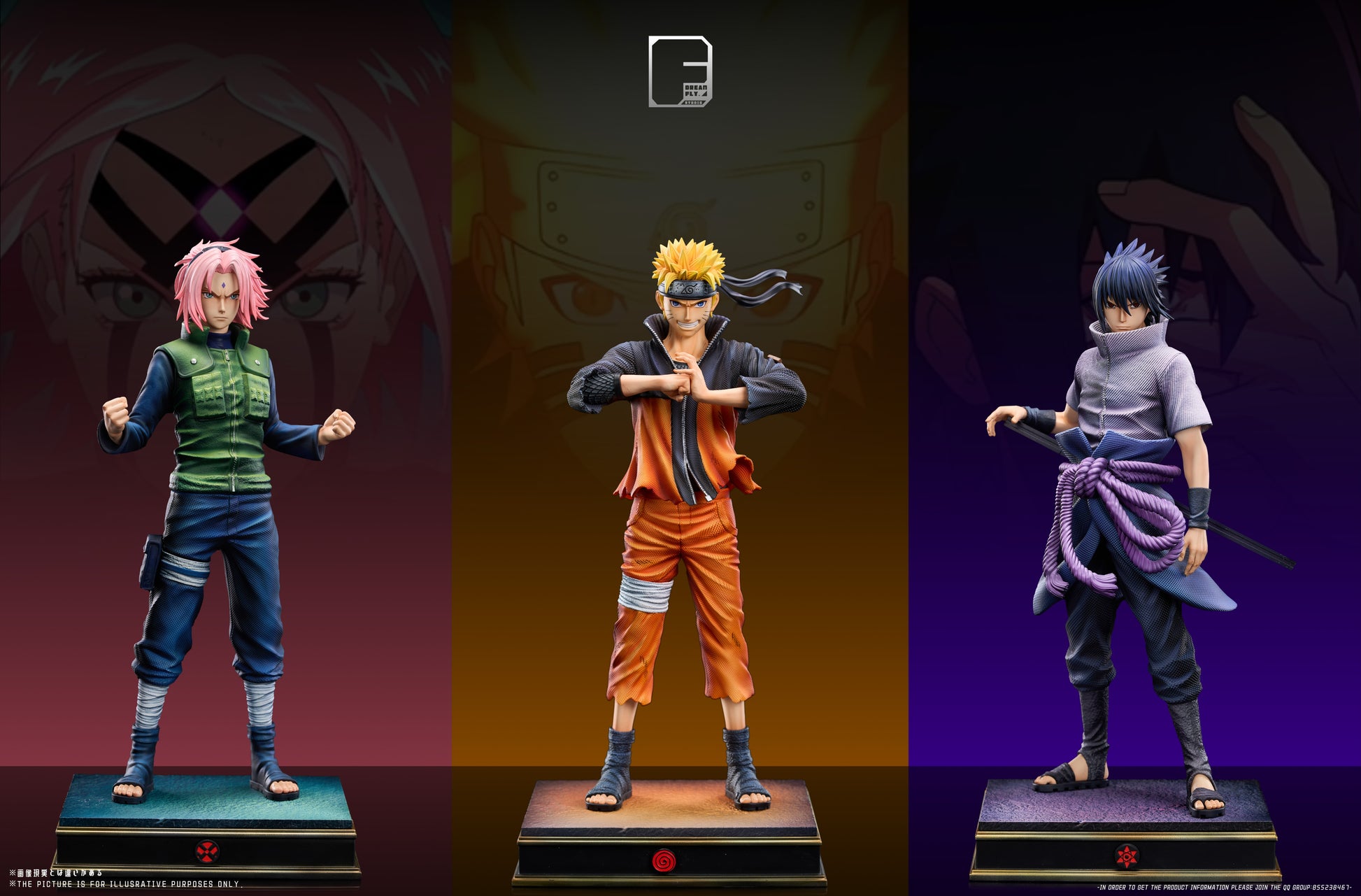DREAM FLY STUDIO - NARUTO FOURTH SHINOBI WORLD WAR, TEAM 7 15