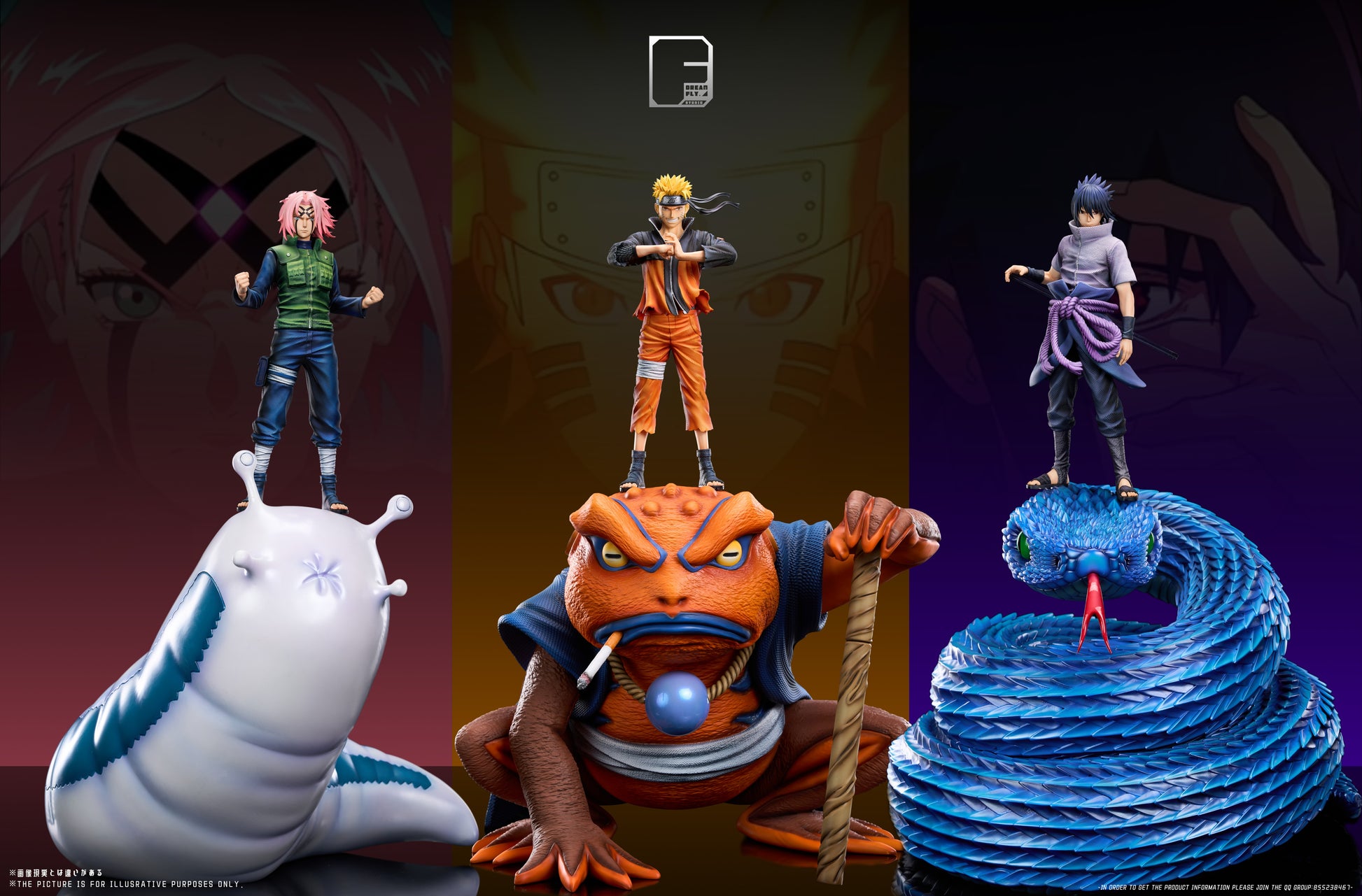 DREAM FLY STUDIO - NARUTO FOURTH SHINOBI WORLD WAR, TEAM 7 16