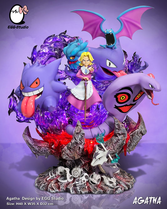 EGG STUDIO - POKEMON: INDIGO ELITE FOUR, GHOST-TYPE AGATHA [IN STOCK]