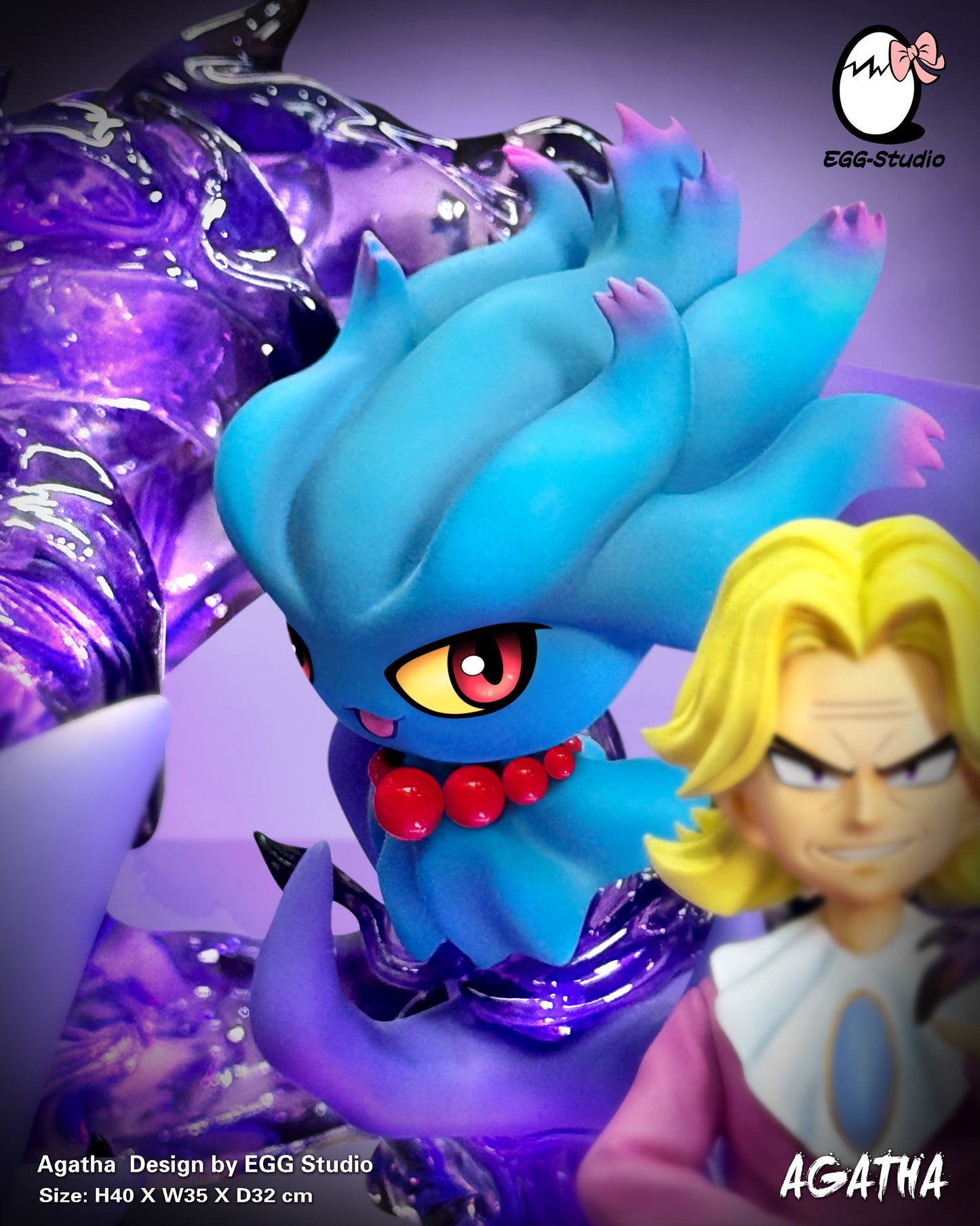 EGG STUDIO - POKEMON: INDIGO ELITE FOUR, GHOST-TYPE AGATHA [IN STOCK]