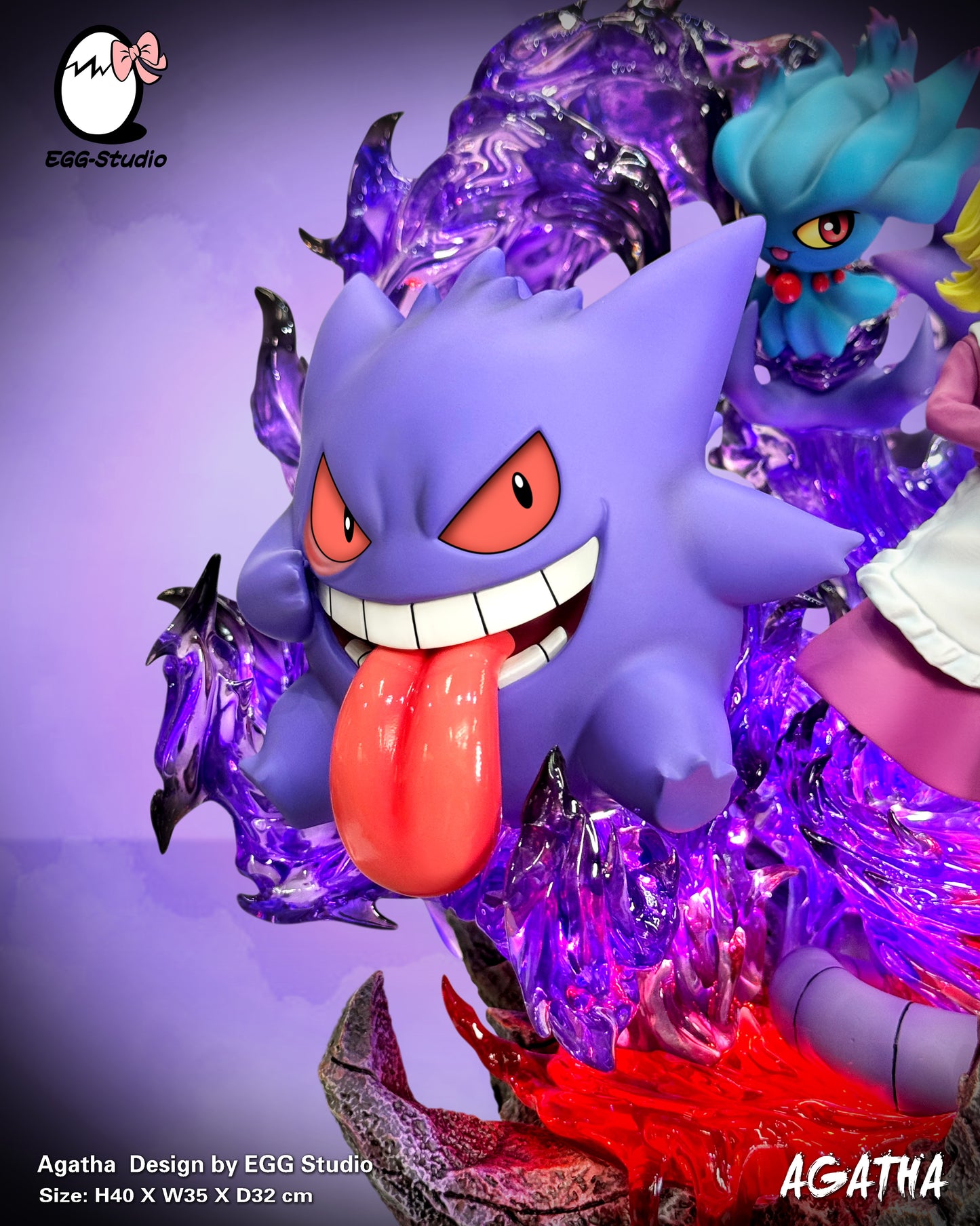 EGG STUDIO - POKEMON: INDIGO ELITE FOUR, GHOST-TYPE AGATHA [IN STOCK]