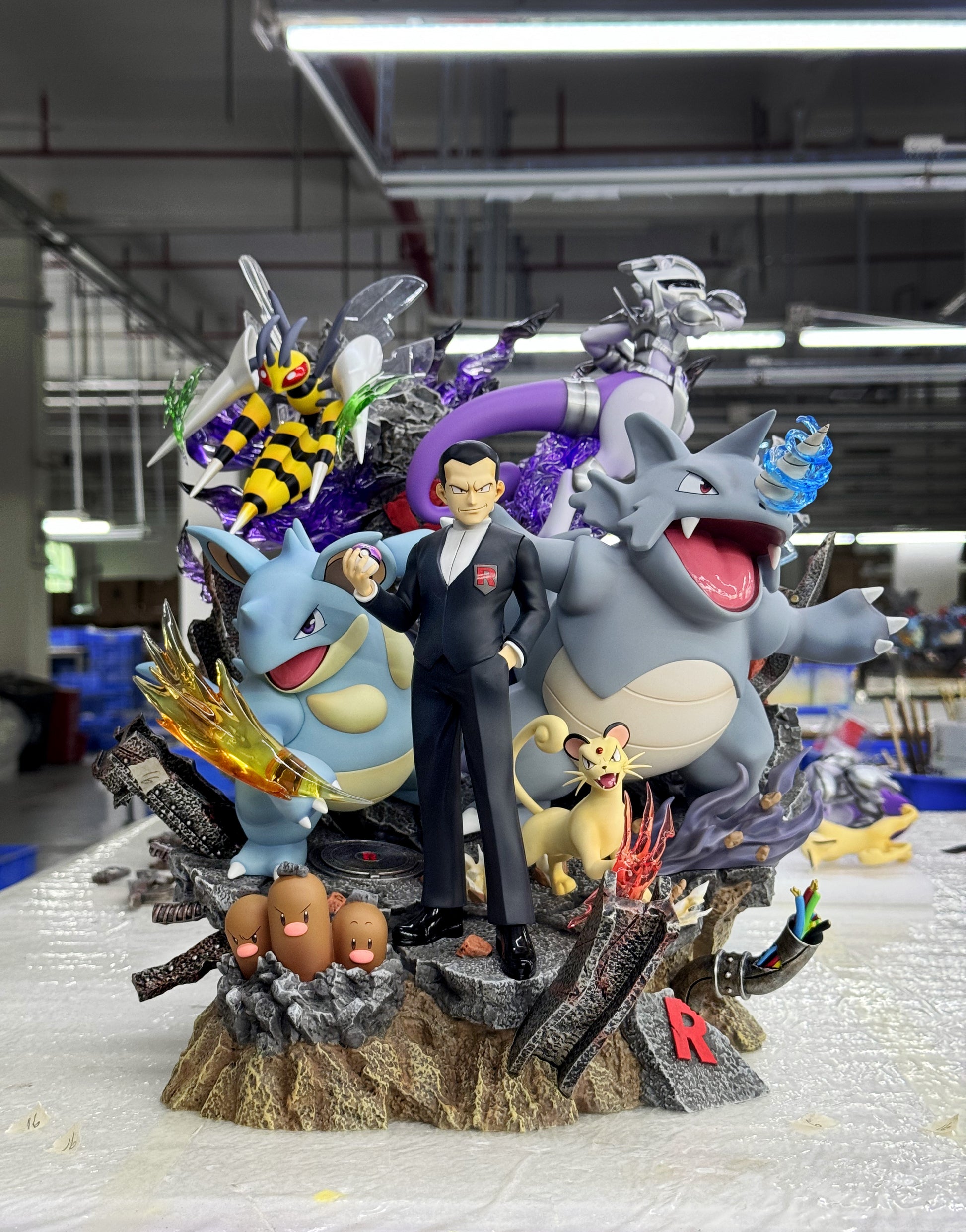 Egg Studio - Team Rocket Pokémon Resin Statue - GK Figure Worldwide Egg Studio - Team Rocket Pokémon Resin Statue - GK Figure Worldwide