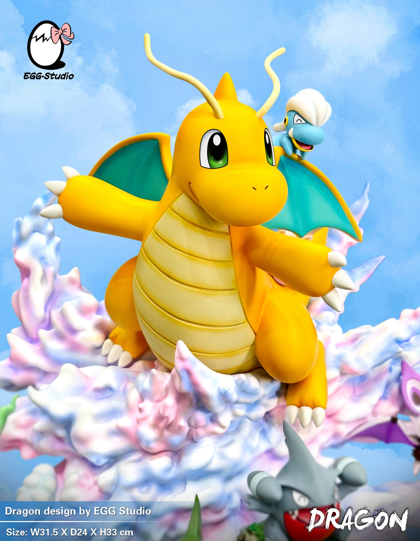 EGG STUDIO – POKEMON: DRAGON-TYPE POKEMON, DRAGONITE [IN STOCK]
