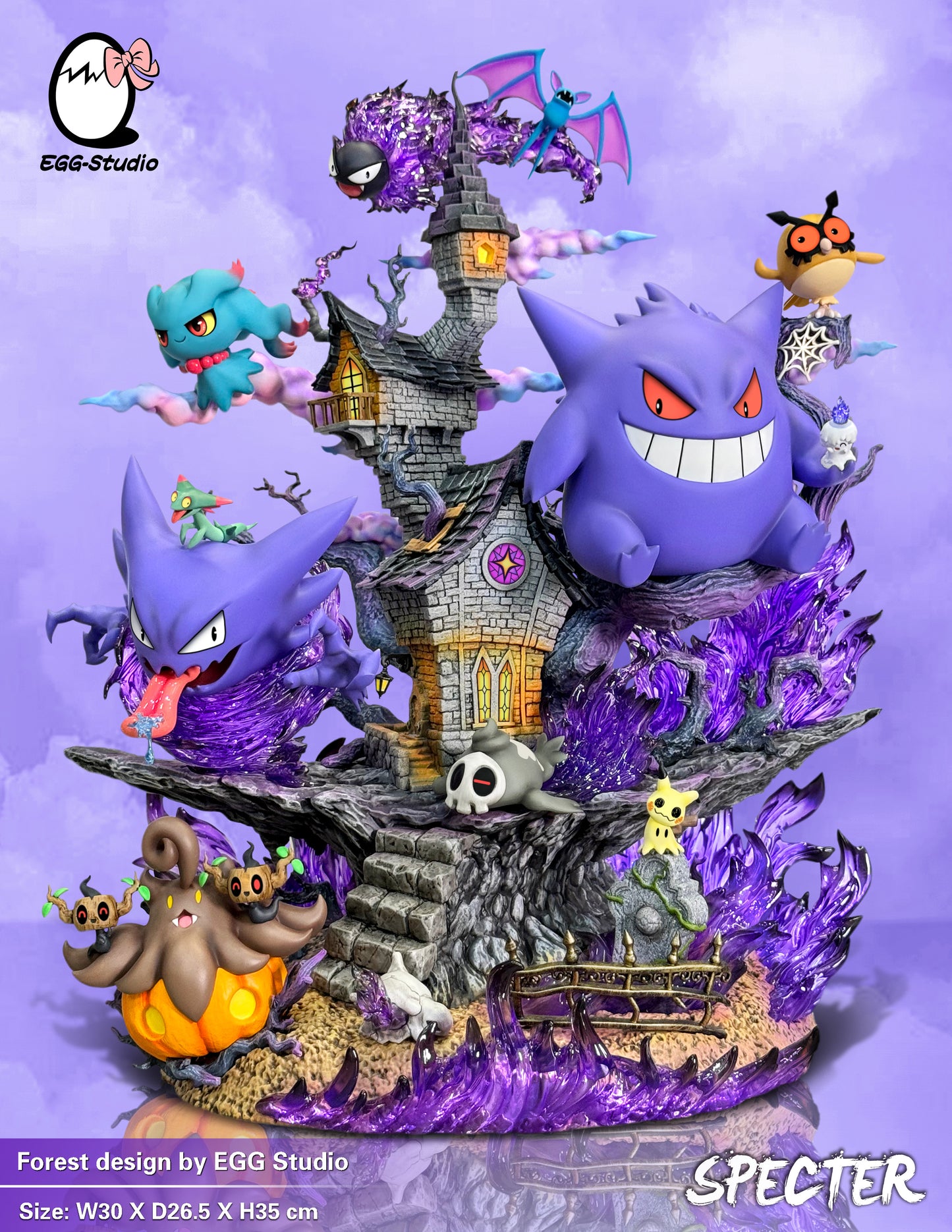 EGG STUDIO – POKEMON: GHOST-TYPE POKEMON, GENGAR FAMILY [IN STOCK]