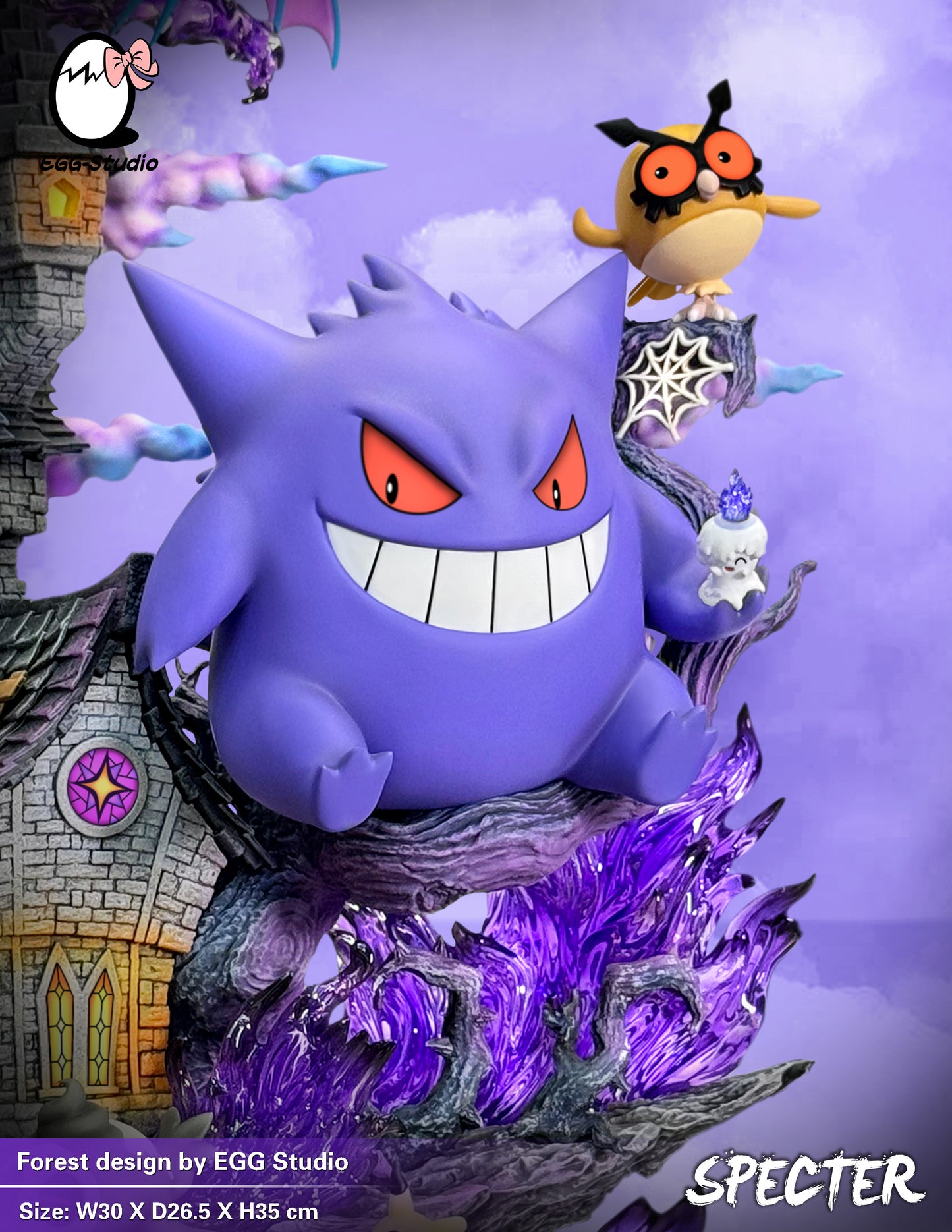 EGG STUDIO – POKEMON: GHOST-TYPE POKEMON, GENGAR FAMILY [IN STOCK]