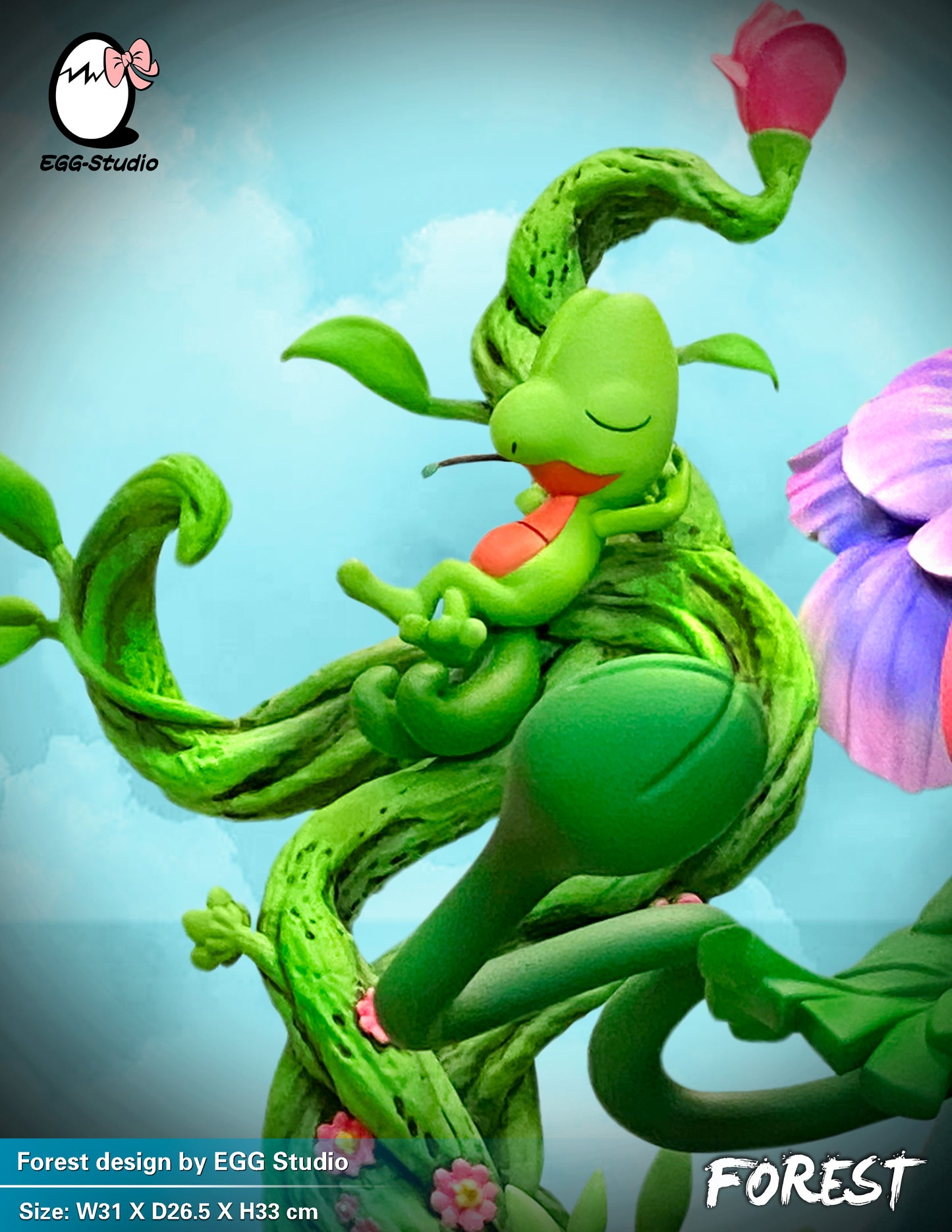 EGG STUDIO – POKEMON: GRASS-TYPE POKEMON, VENUSAUR FOREST [PRE-ORDER]