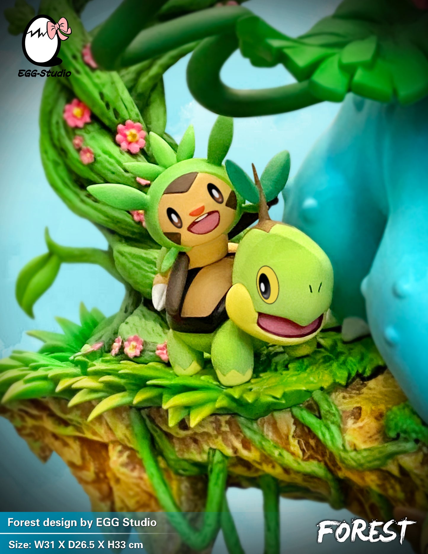 EGG STUDIO – POKEMON: GRASS-TYPE POKEMON, VENUSAUR FOREST [PRE-ORDER]