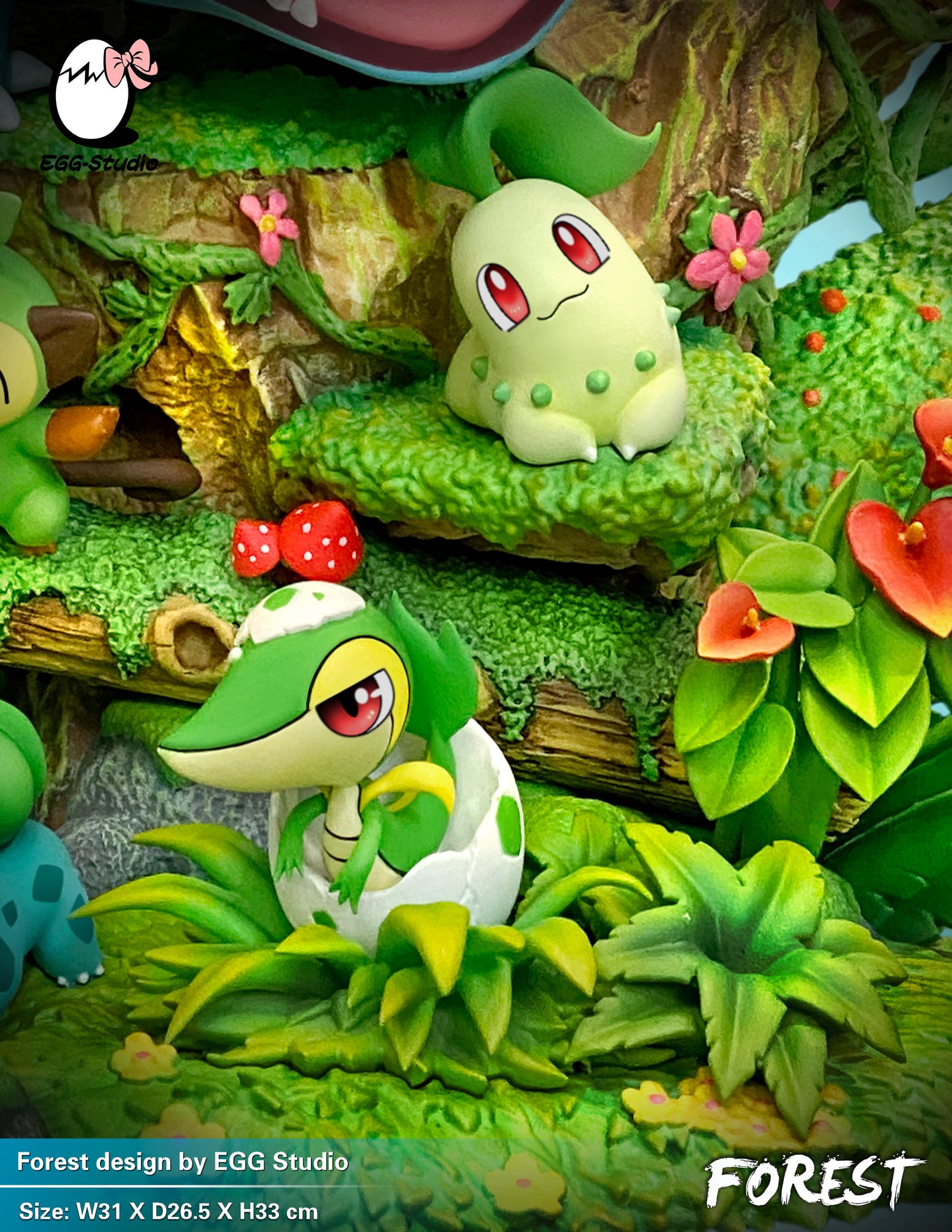 EGG STUDIO – POKEMON: GRASS-TYPE POKEMON, VENUSAUR FOREST [PRE-ORDER]