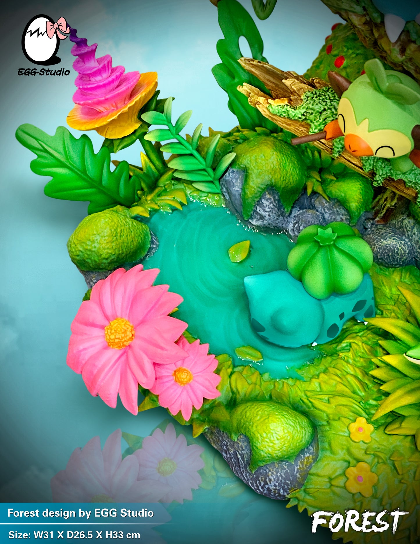 EGG STUDIO – POKEMON: GRASS-TYPE POKEMON, VENUSAUR FOREST [PRE-ORDER]