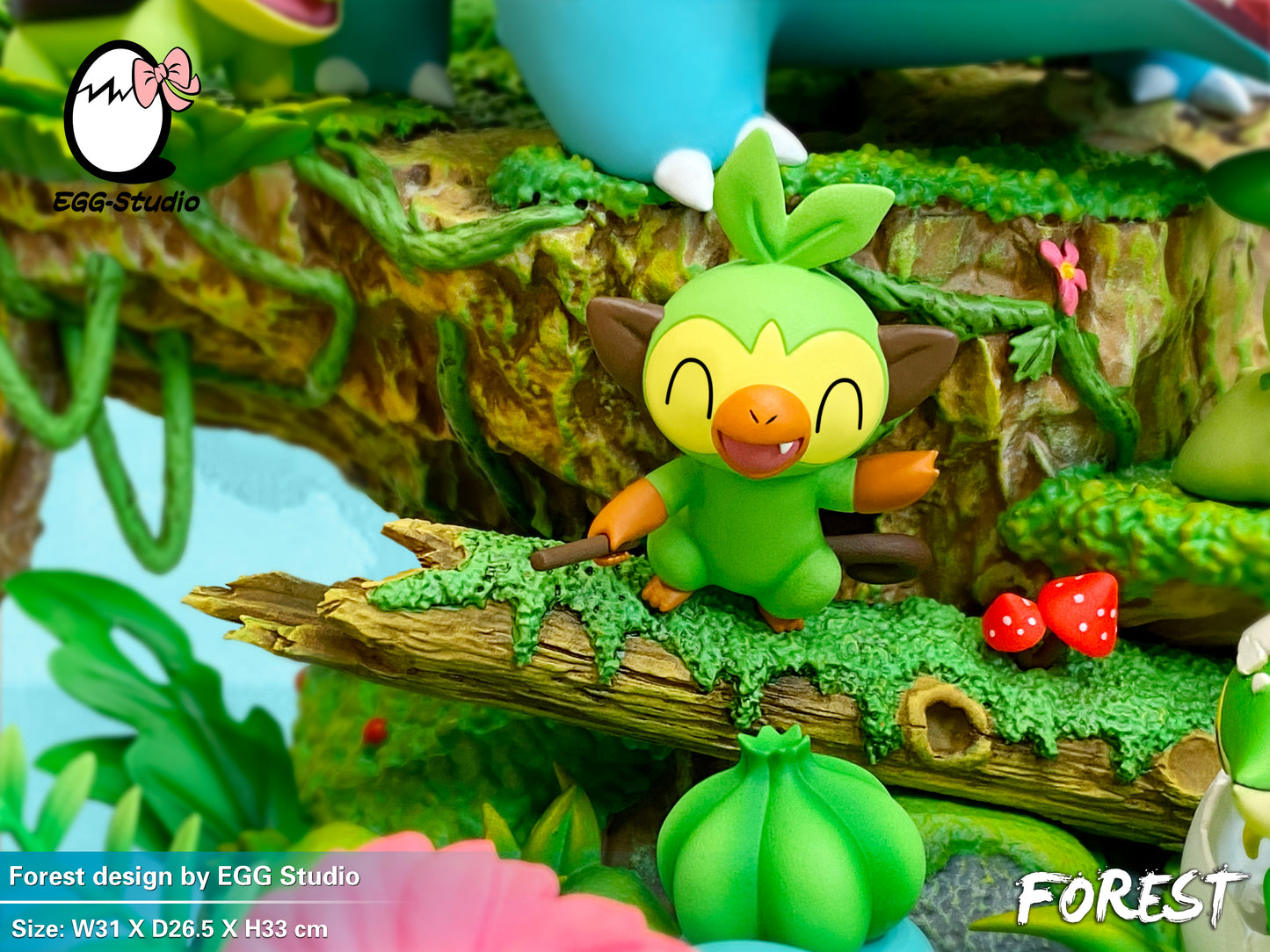 EGG STUDIO – POKEMON: GRASS-TYPE POKEMON, VENUSAUR FOREST [PRE-ORDER]