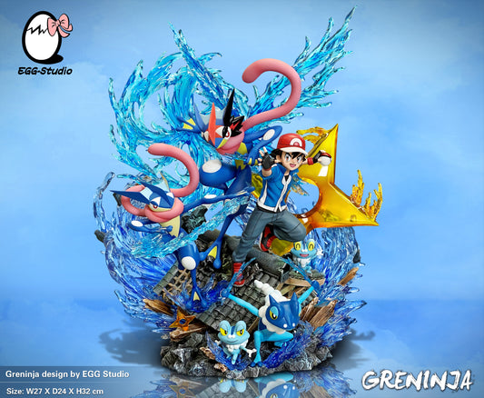 EGG STUDIO – POKEMON: GRENINJA EVOLUTION FAMILY [IN STOCK]