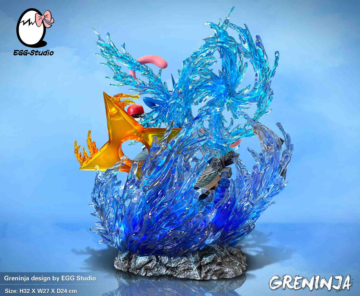 EGG STUDIO – POKEMON: GRENINJA EVOLUTION FAMILY [IN STOCK]