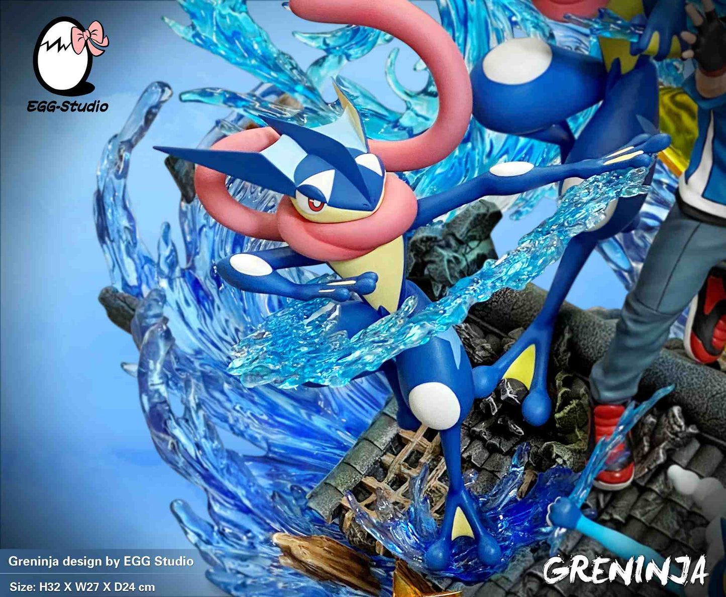 EGG STUDIO – POKEMON: GRENINJA EVOLUTION FAMILY [IN STOCK]