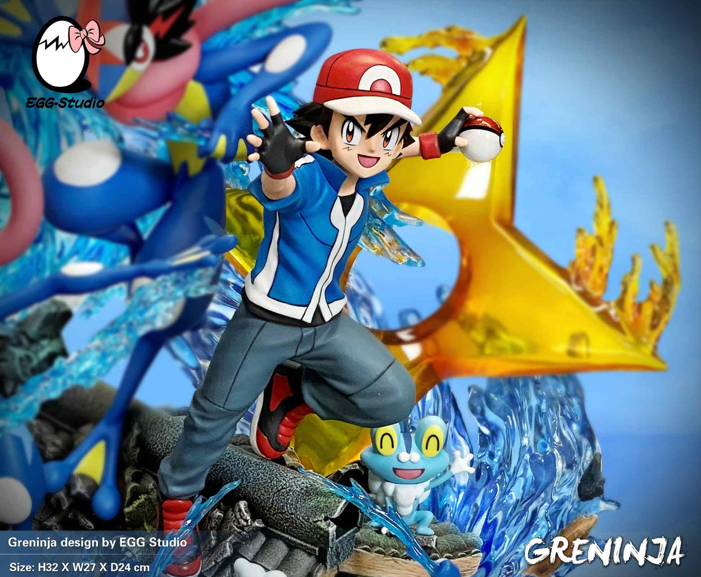 EGG STUDIO – POKEMON: GRENINJA EVOLUTION FAMILY [IN STOCK]