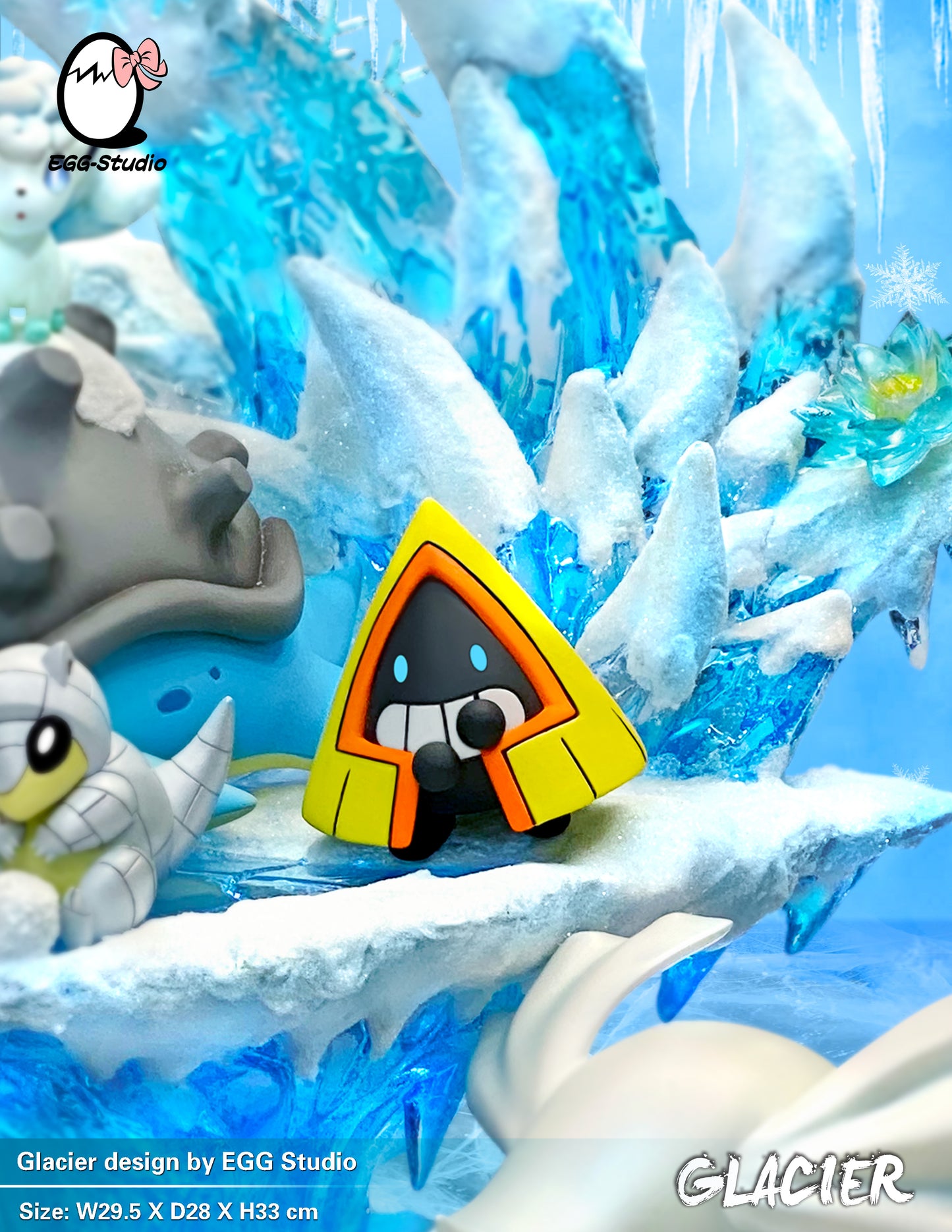 EGG STUDIO – POKEMON: ICE-TYPE POKEMON, LAPRAS GLACIER [PRE-ORDER]