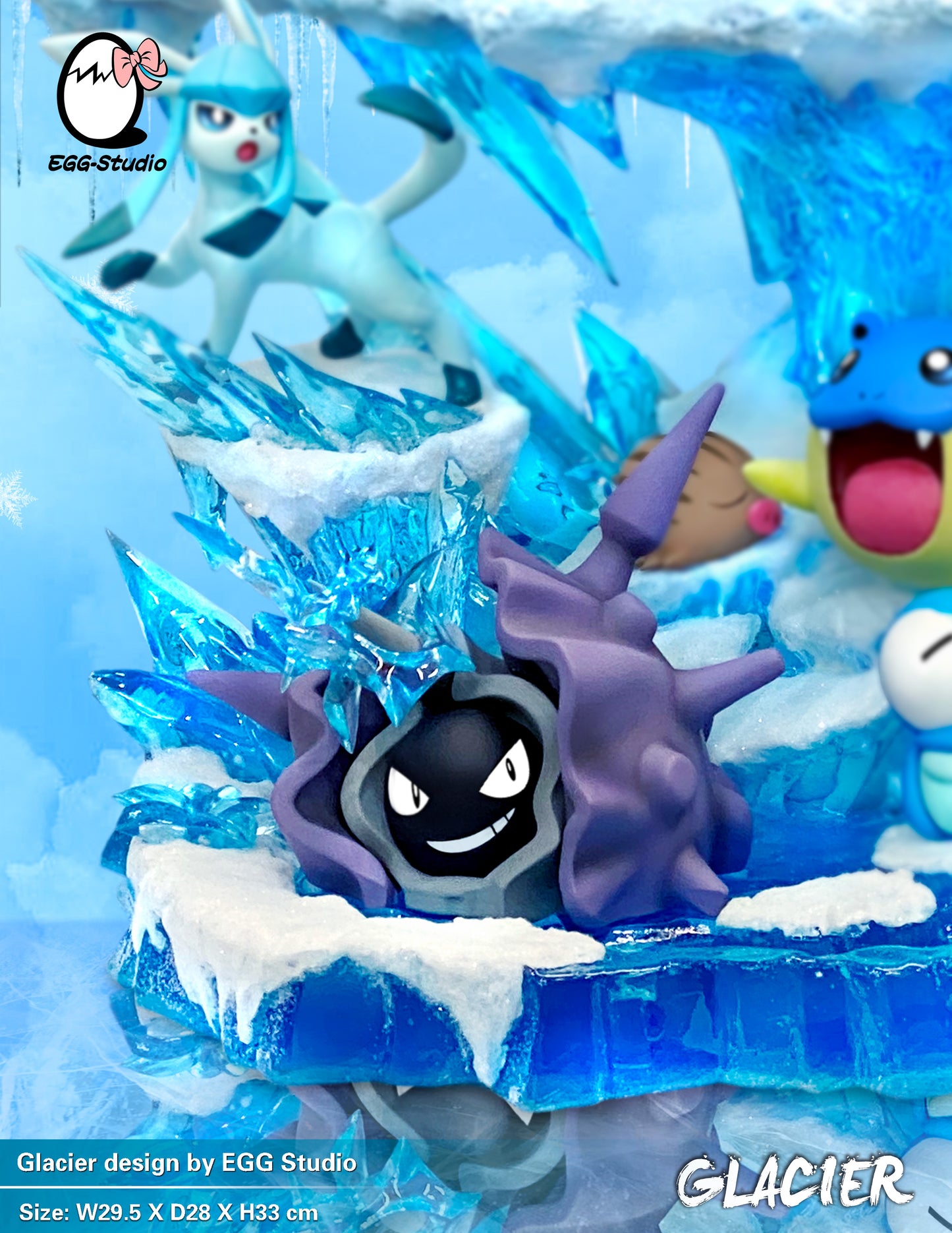 EGG STUDIO – POKEMON: ICE-TYPE POKEMON, LAPRAS GLACIER [PRE-ORDER]