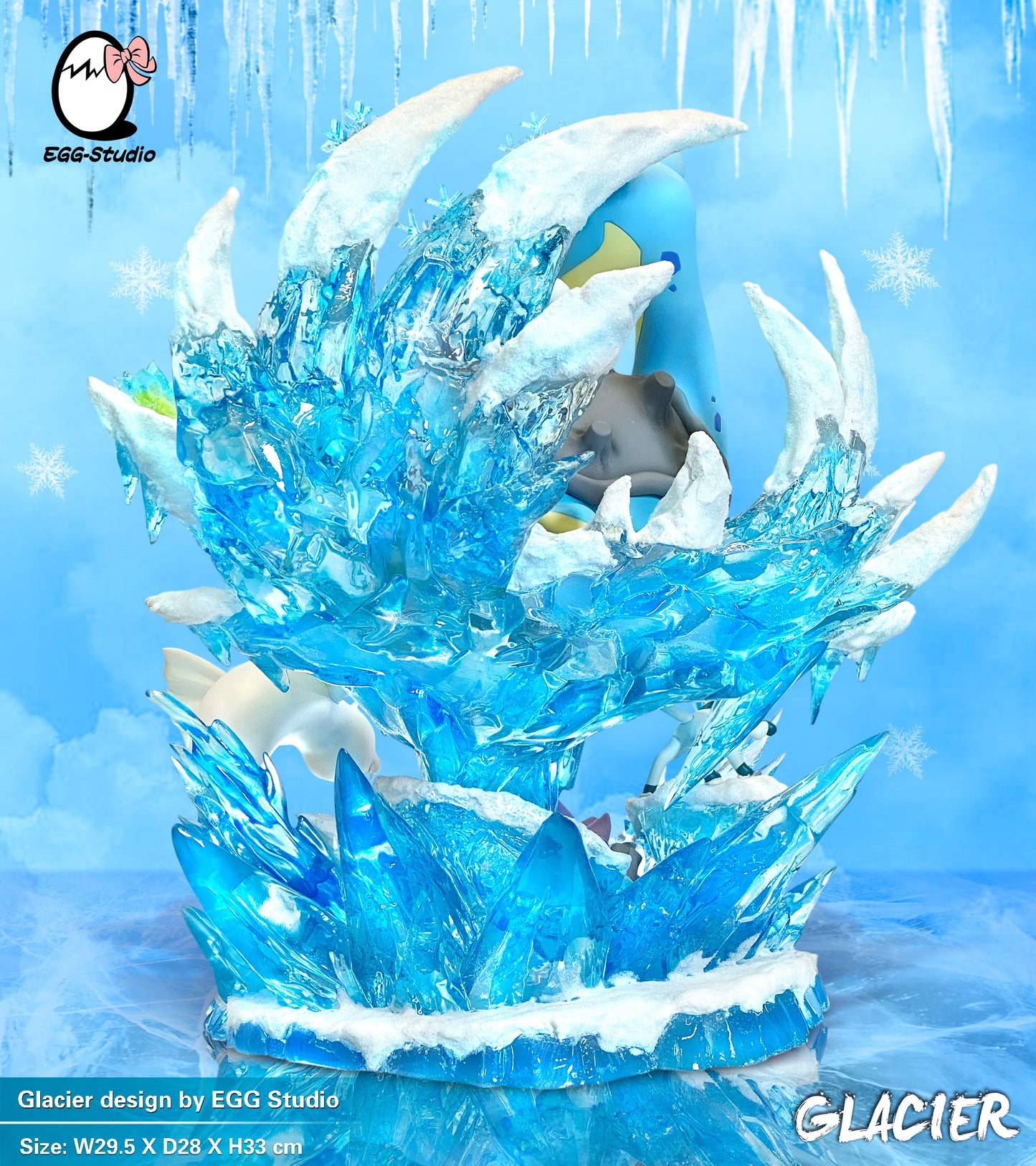 EGG STUDIO – POKEMON: ICE-TYPE POKEMON, LAPRAS GLACIER [PRE-ORDER]