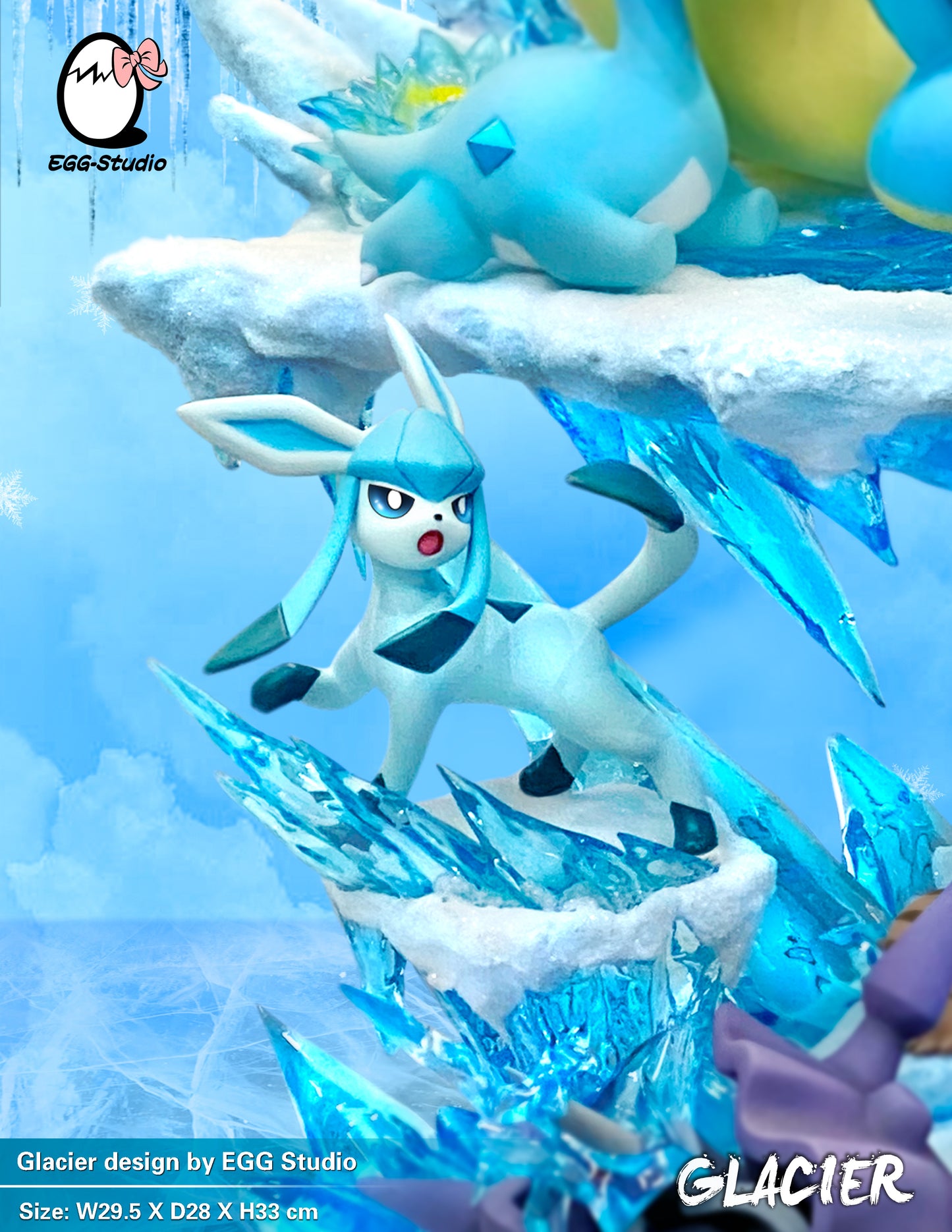 EGG STUDIO – POKEMON: ICE-TYPE POKEMON, LAPRAS GLACIER [PRE-ORDER]