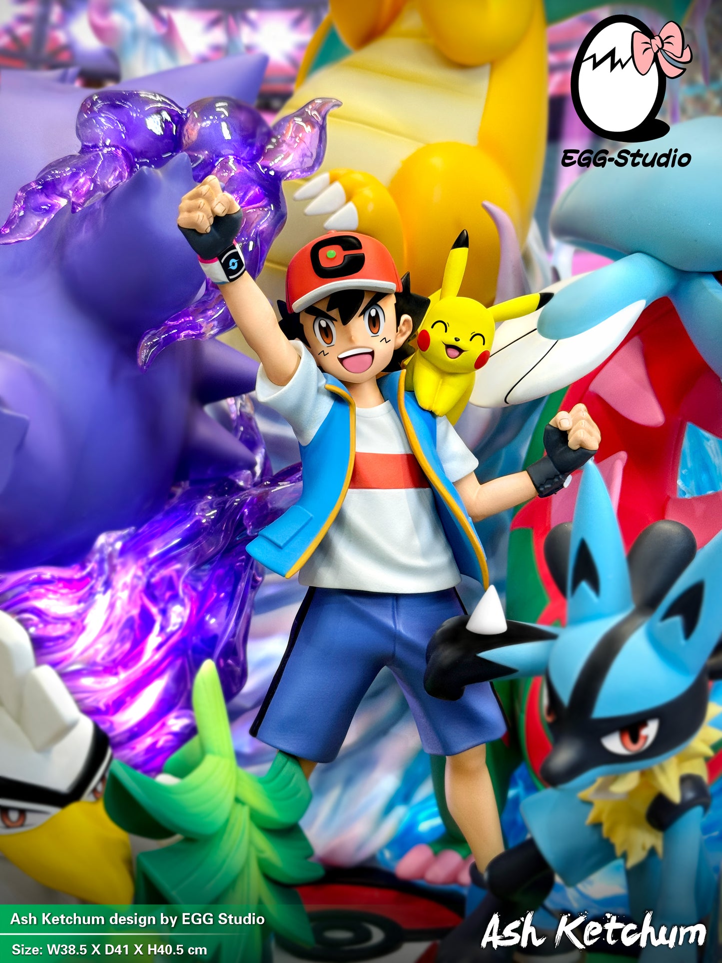 EGG STUDIO – POKEMON: WORLD CHAMPION ASH KETCHUM [IN STOCK]
