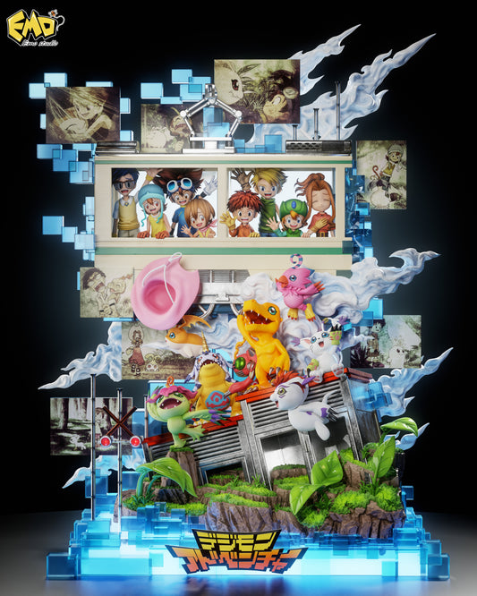 EMO STUDIO - DIGIMON: 7. 1ST ANNIVERSARY FIRST GENERATION DIGIMON [PRE-ORDER]