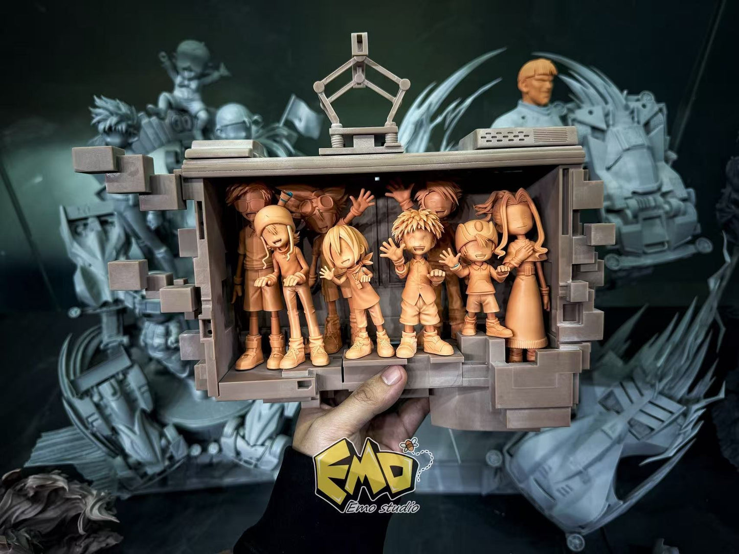 EMO STUDIO - DIGIMON: 7. 1ST ANNIVERSARY FIRST GENERATION DIGIMON [PRE-ORDER]