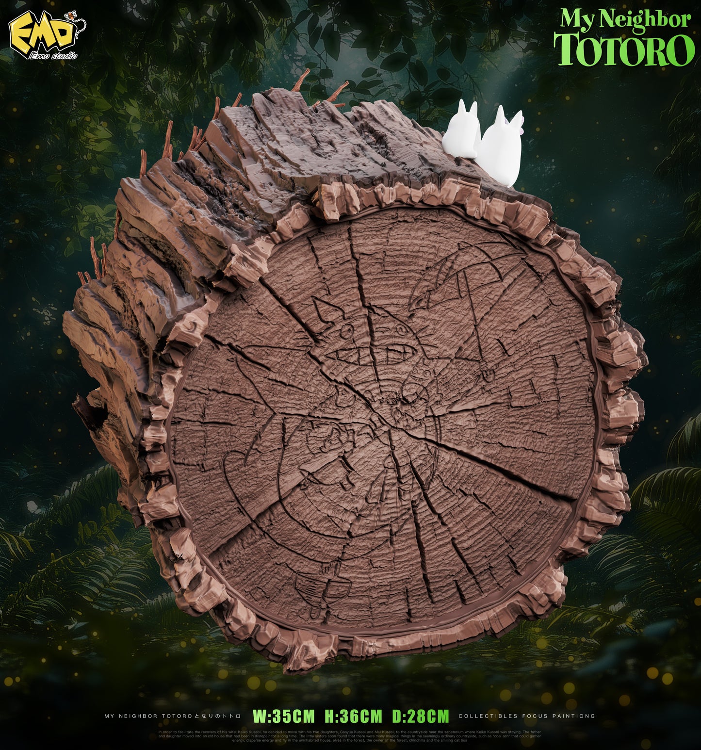 EMO STUDIO - MY NEIGHBOR TOTORO: 1. MIDSUMMER NIGHT DREAM TOTORO [PRE-ORDER]