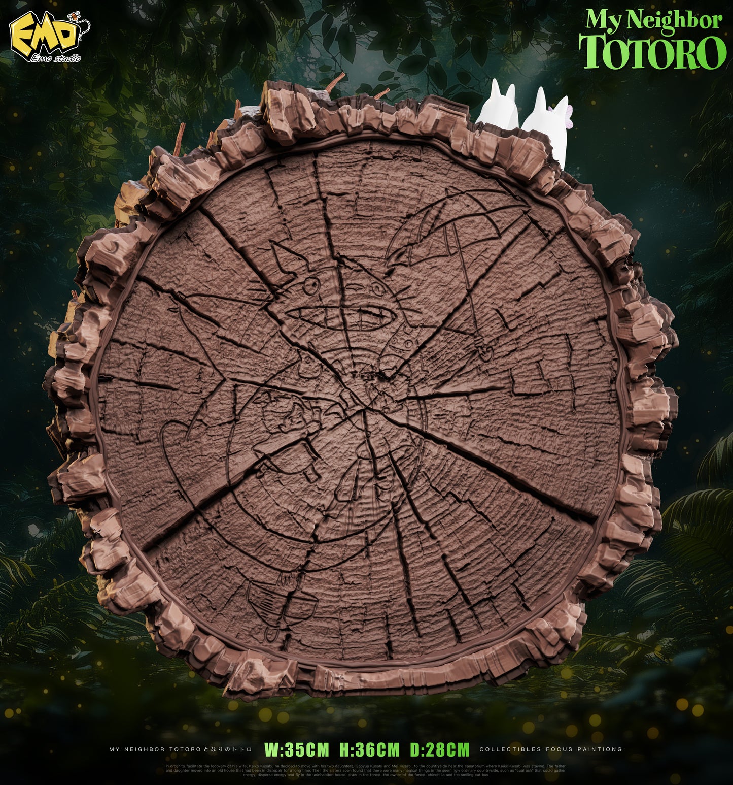 EMO STUDIO - MY NEIGHBOR TOTORO: 1. MIDSUMMER NIGHT DREAM TOTORO [PRE-ORDER]