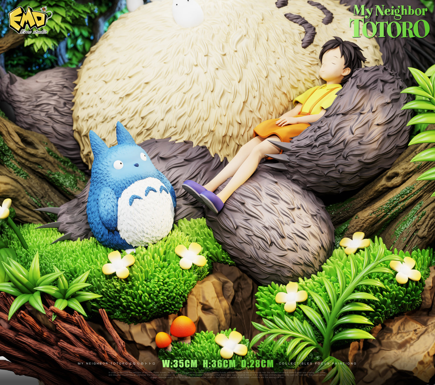 EMO STUDIO - MY NEIGHBOR TOTORO: 1. MIDSUMMER NIGHT DREAM TOTORO [PRE-ORDER]