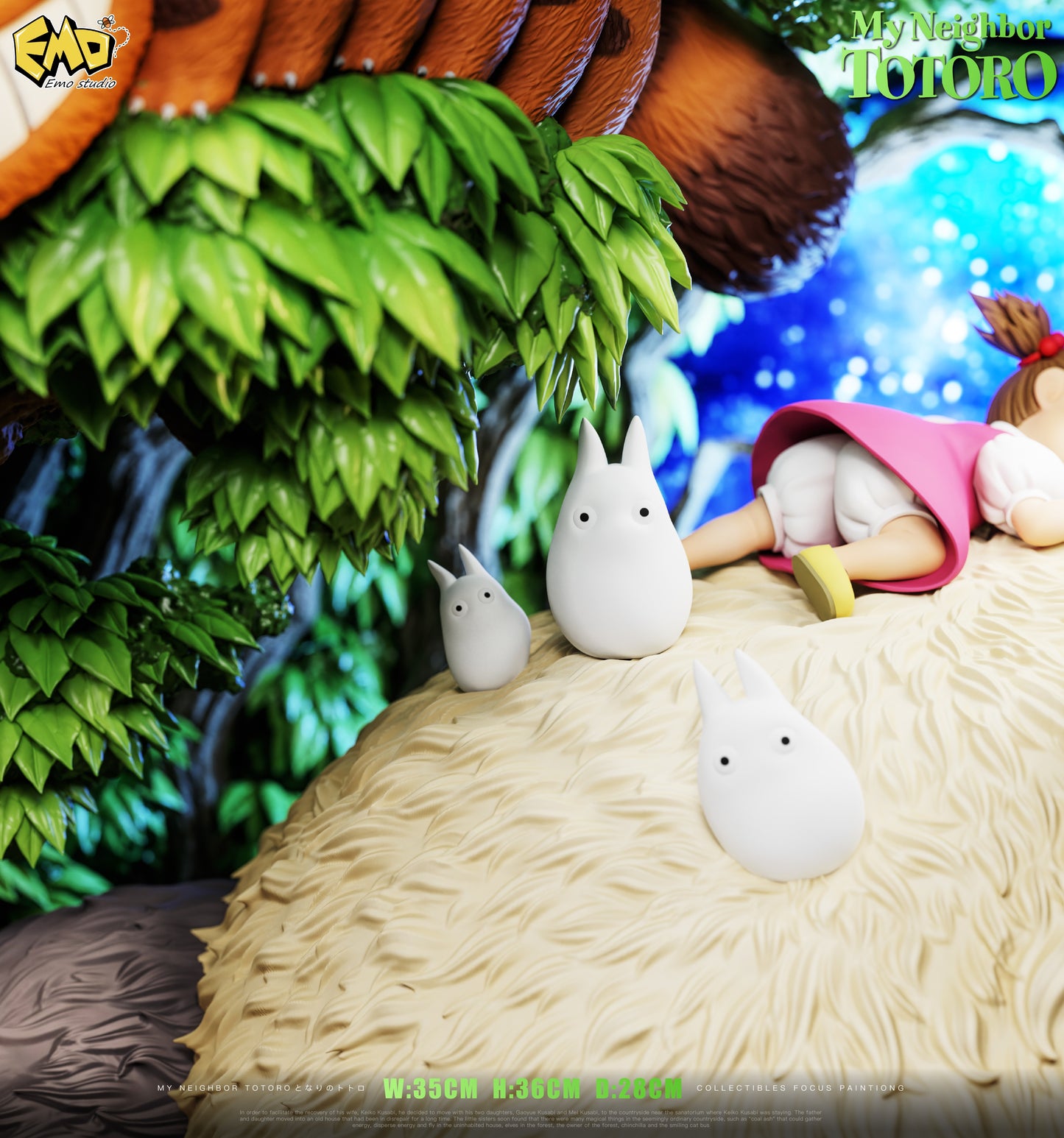 EMO STUDIO - MY NEIGHBOR TOTORO: 1. MIDSUMMER NIGHT DREAM TOTORO [PRE-ORDER]